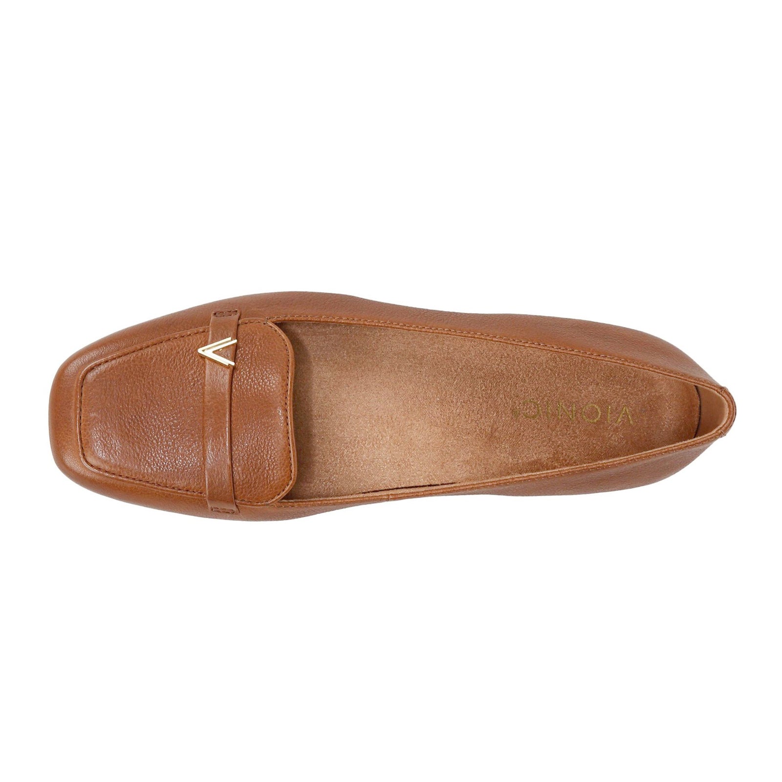 Vionic Hayes Leather Womens Shoes#color_tan