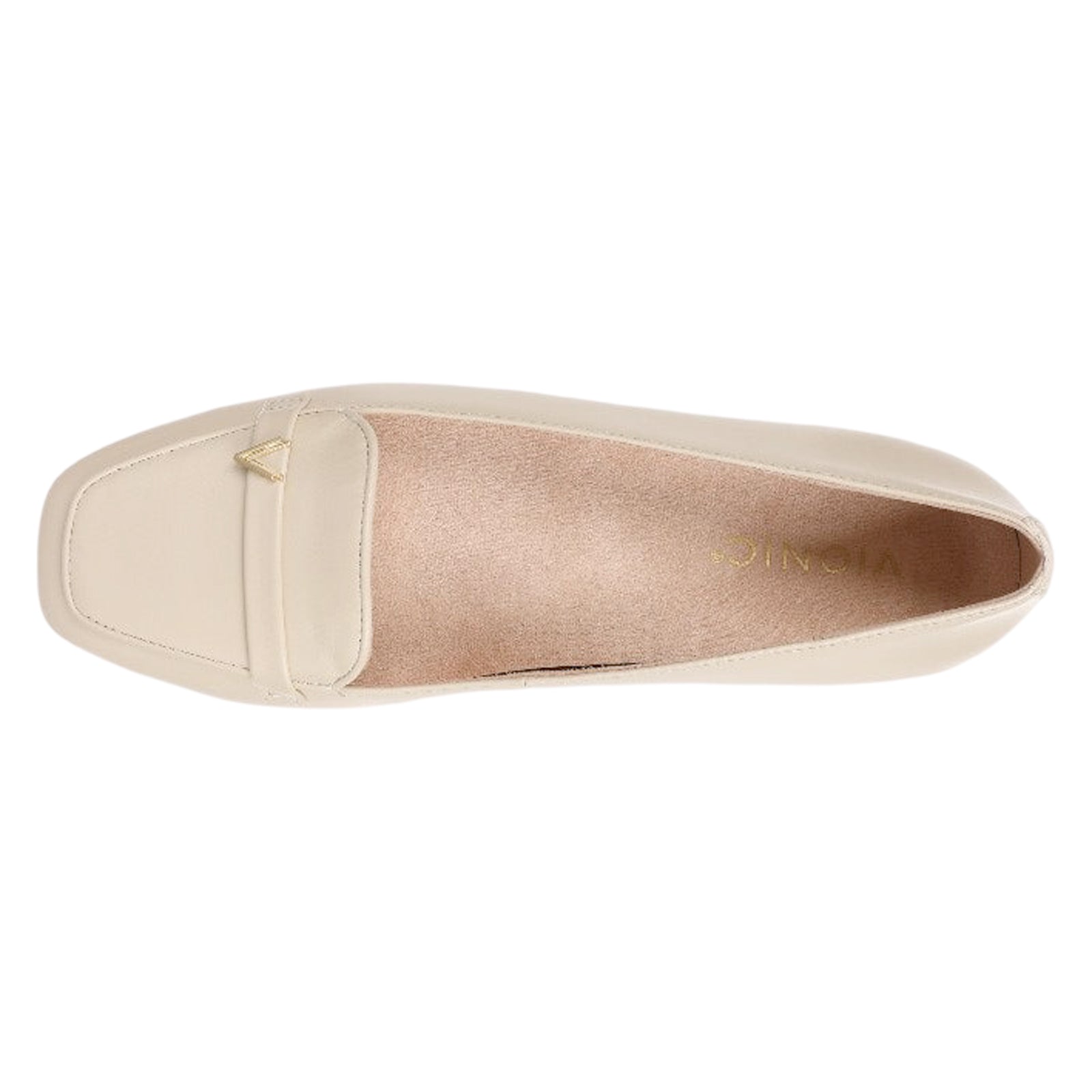 Vionic Hayes Leather Womens Shoes#color_parchment
