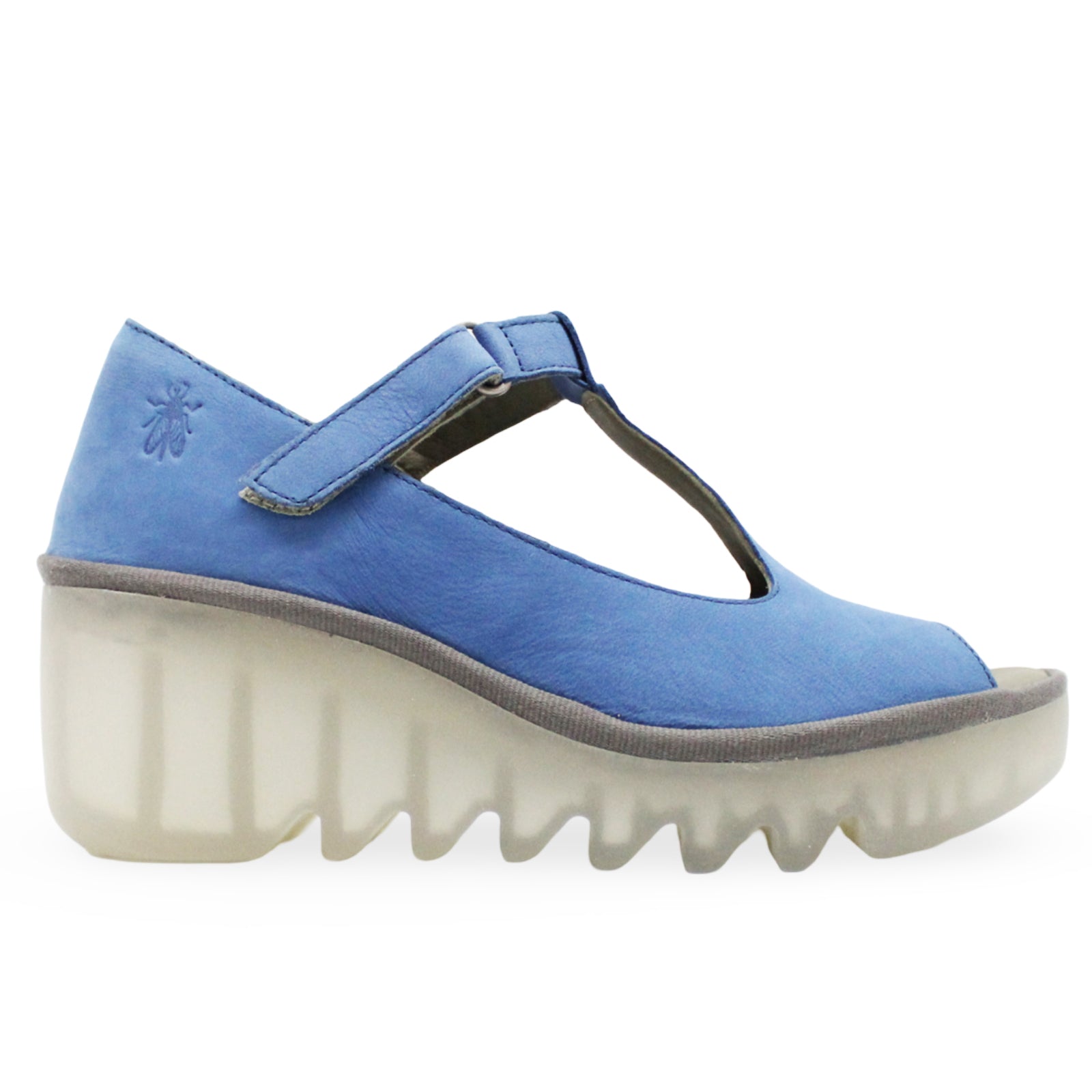 Fly London BEIL584FLY Cupido Leather Womens Sandals#color_blue