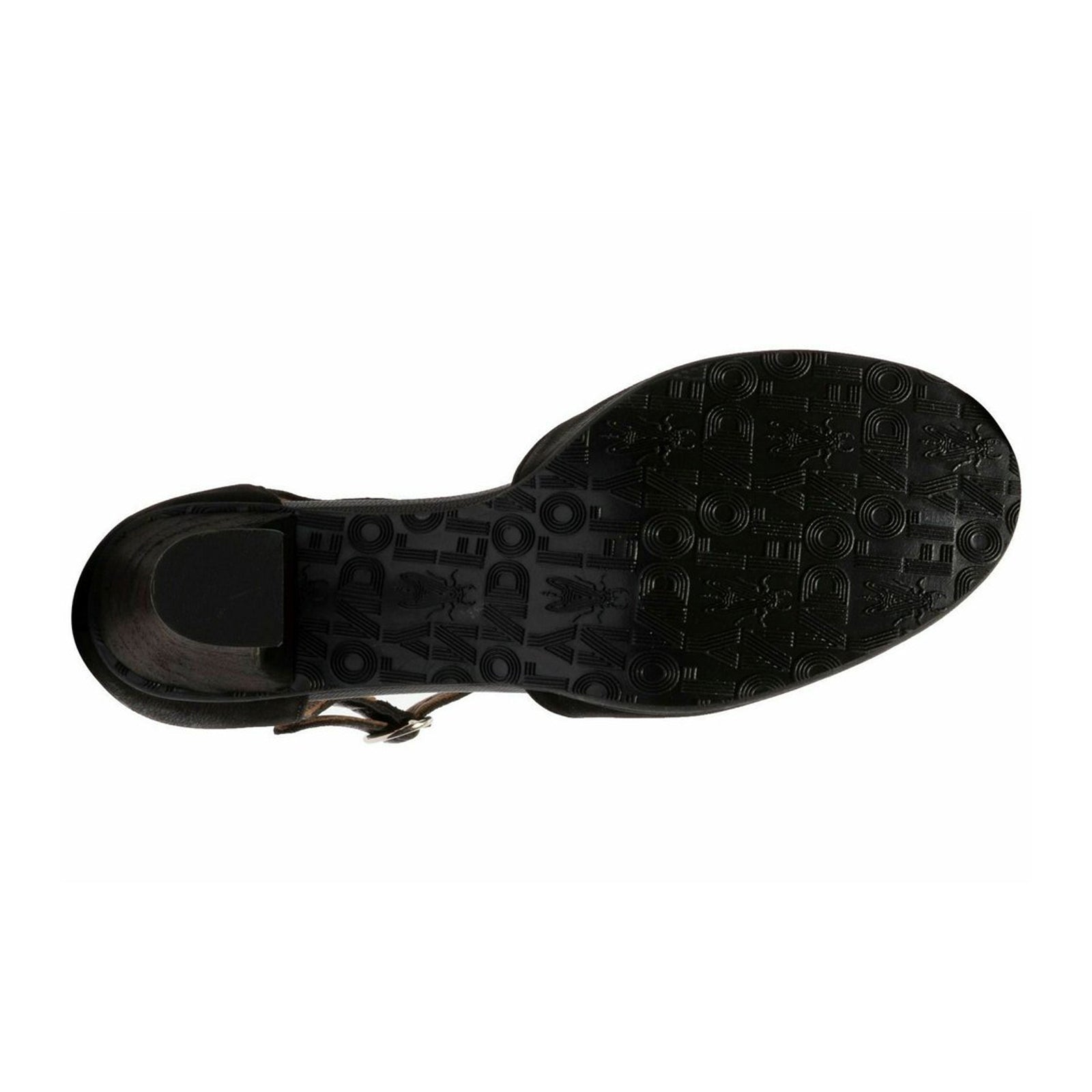 Fly London BEMI279FLY Mousse Leather Womens Sandals#color_black