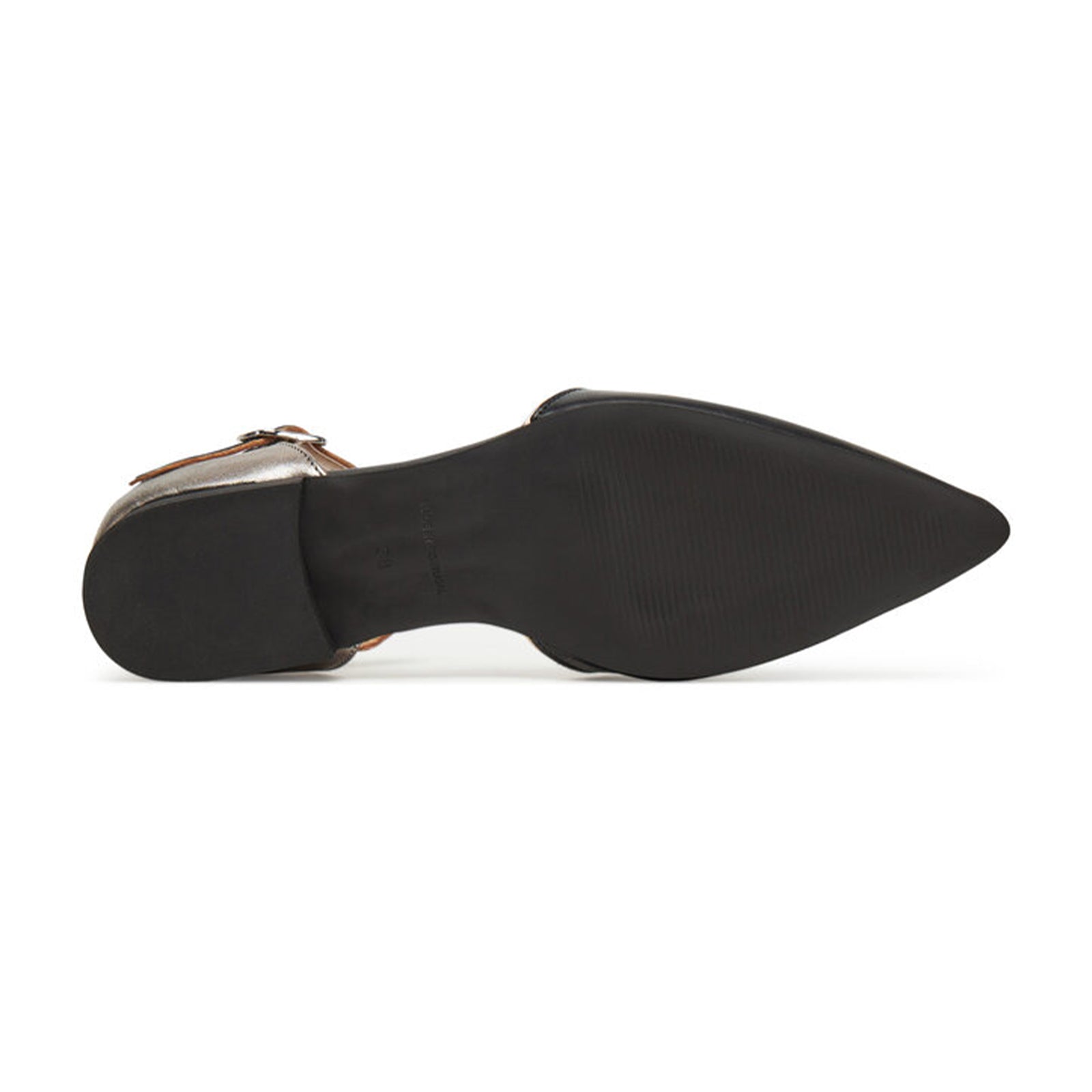 Fly London SARJ266FLY Kaiser Leather Womens Shoes#color_black graphite silver