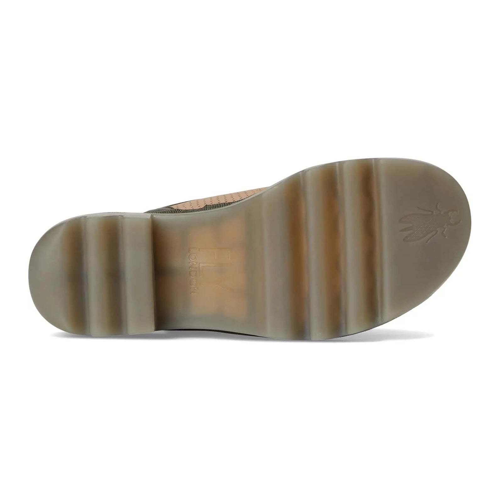 Fly London TEIF577FLY Cupido Leather Womens Sandals#color_taupe khaki