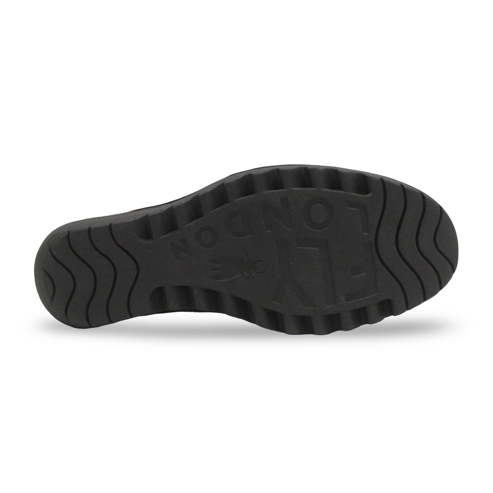 Fly London YULP571FLY Mousse Leather Womens Sandals#color_black