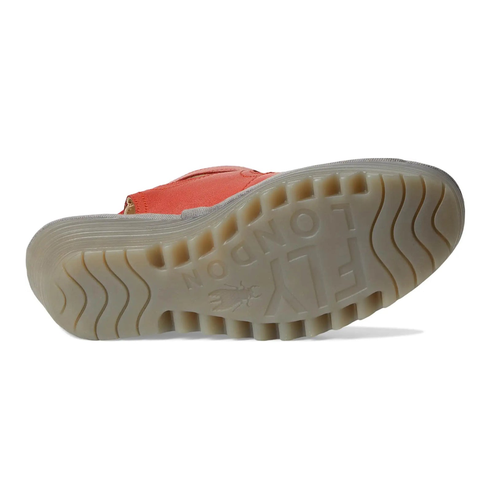 Fly London YULP571FLY Mousse Leather Womens Sandals#color_devil red