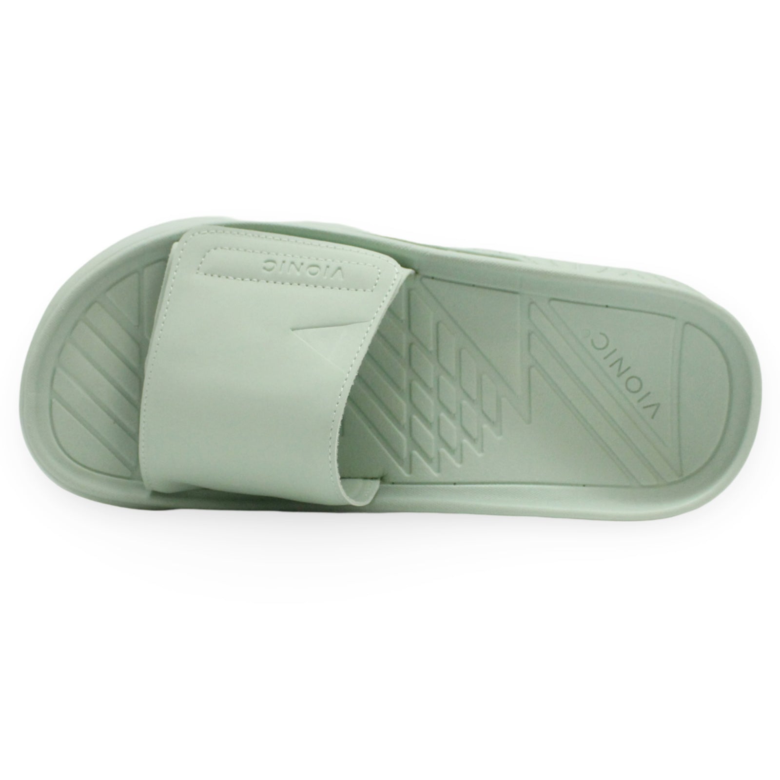 Vionic Rejuvenate Synthetic Leather Womens Sandals#color_mint chip