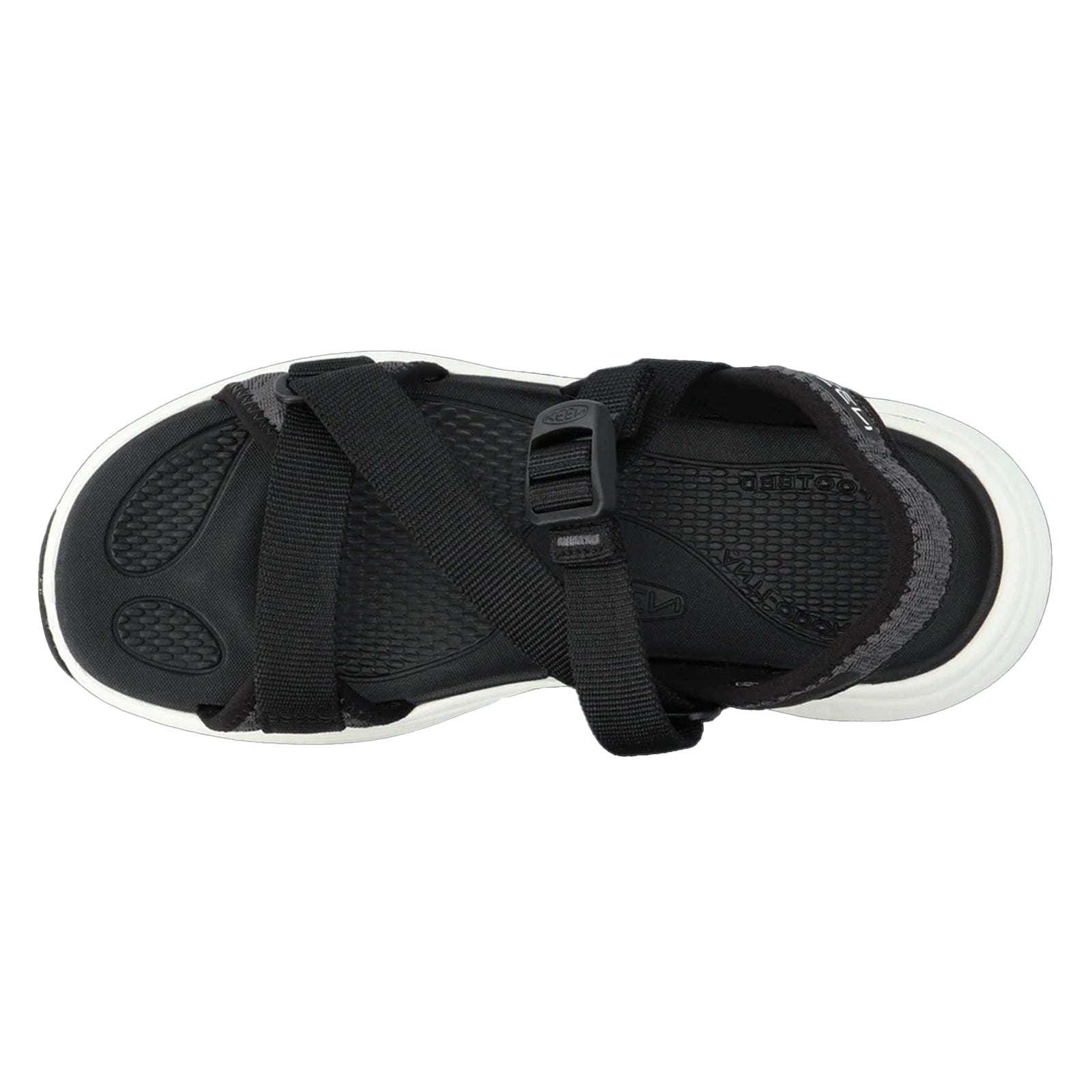 Keen Leiki Open Toe Textile Womens Sandals#color_black star white