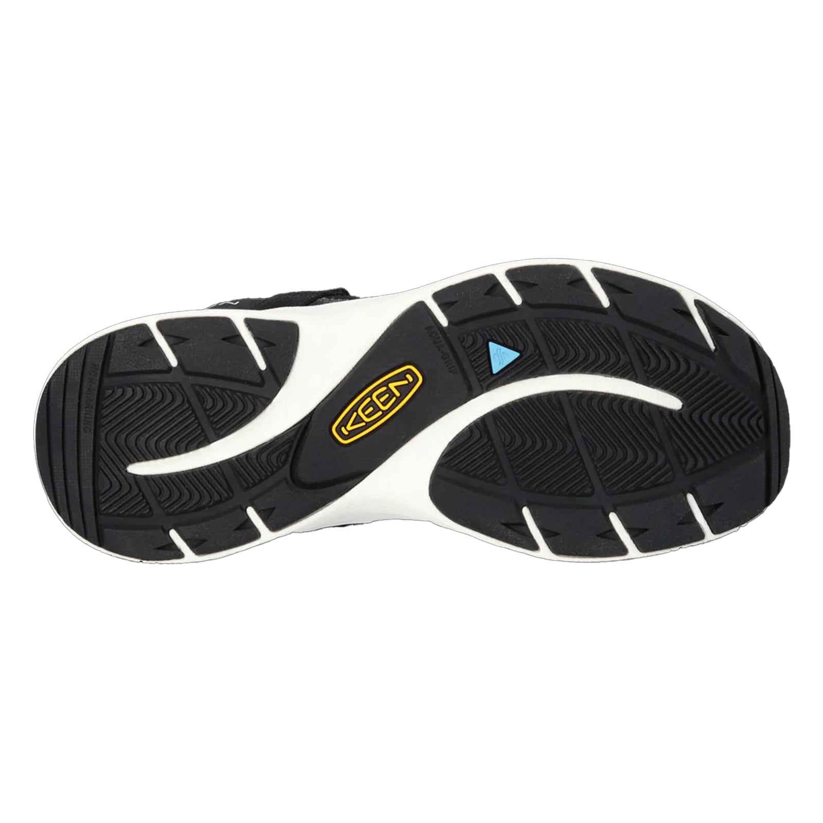 Keen Leiki Open Toe Textile Womens Sandals#color_black star white