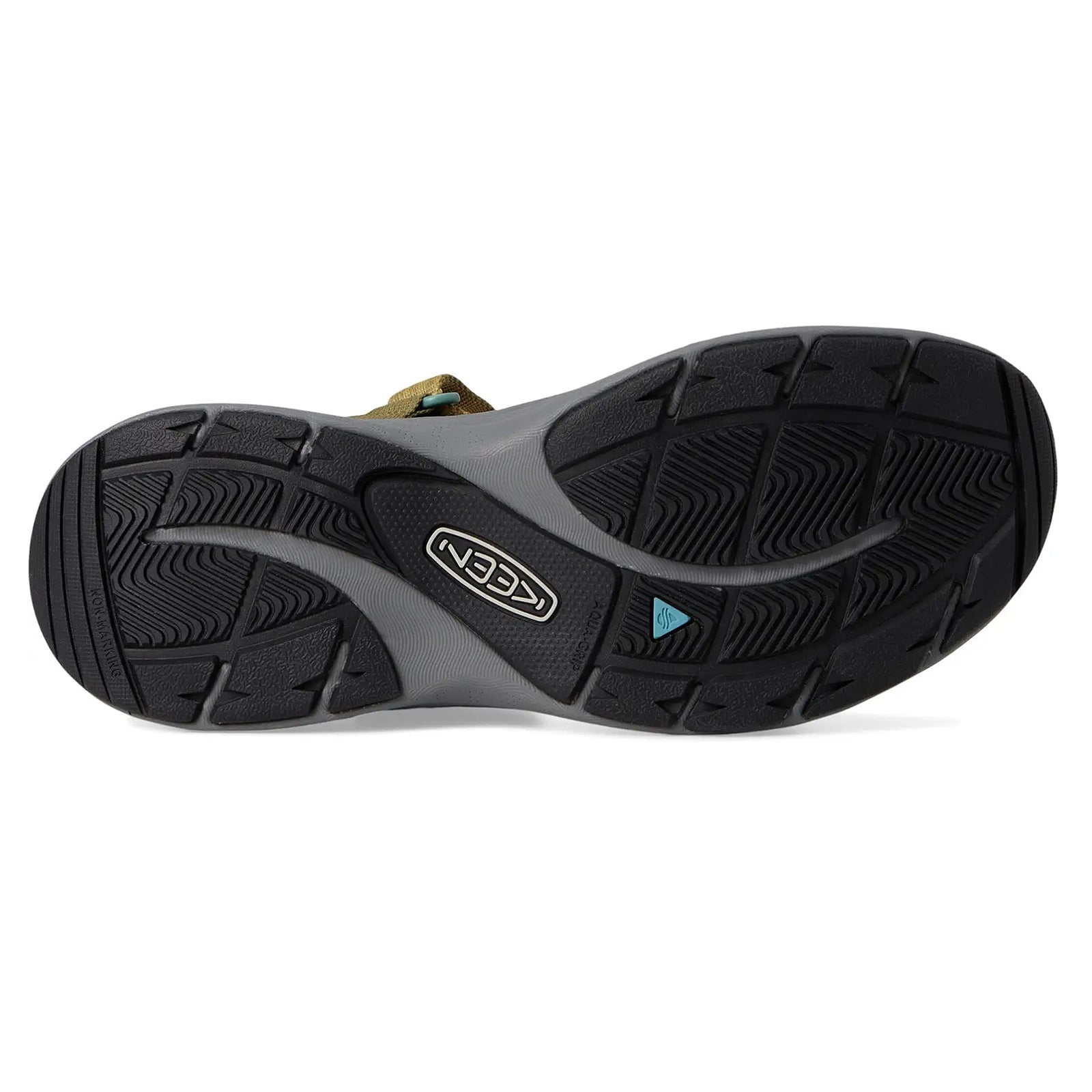 Keen Leiki Open Toe Textile Womens Sandals#color_martini olive granite green