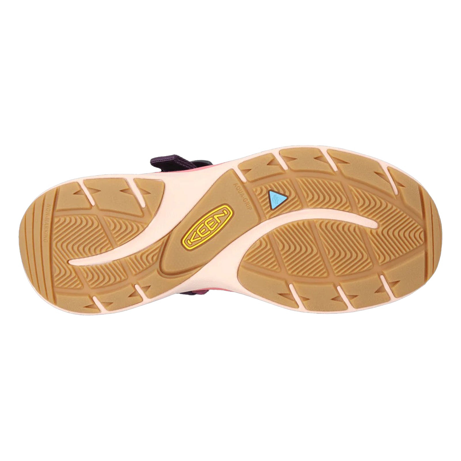 Keen Leiki Open Toe Textile Womens Sandals#color_plum perfect dubarry