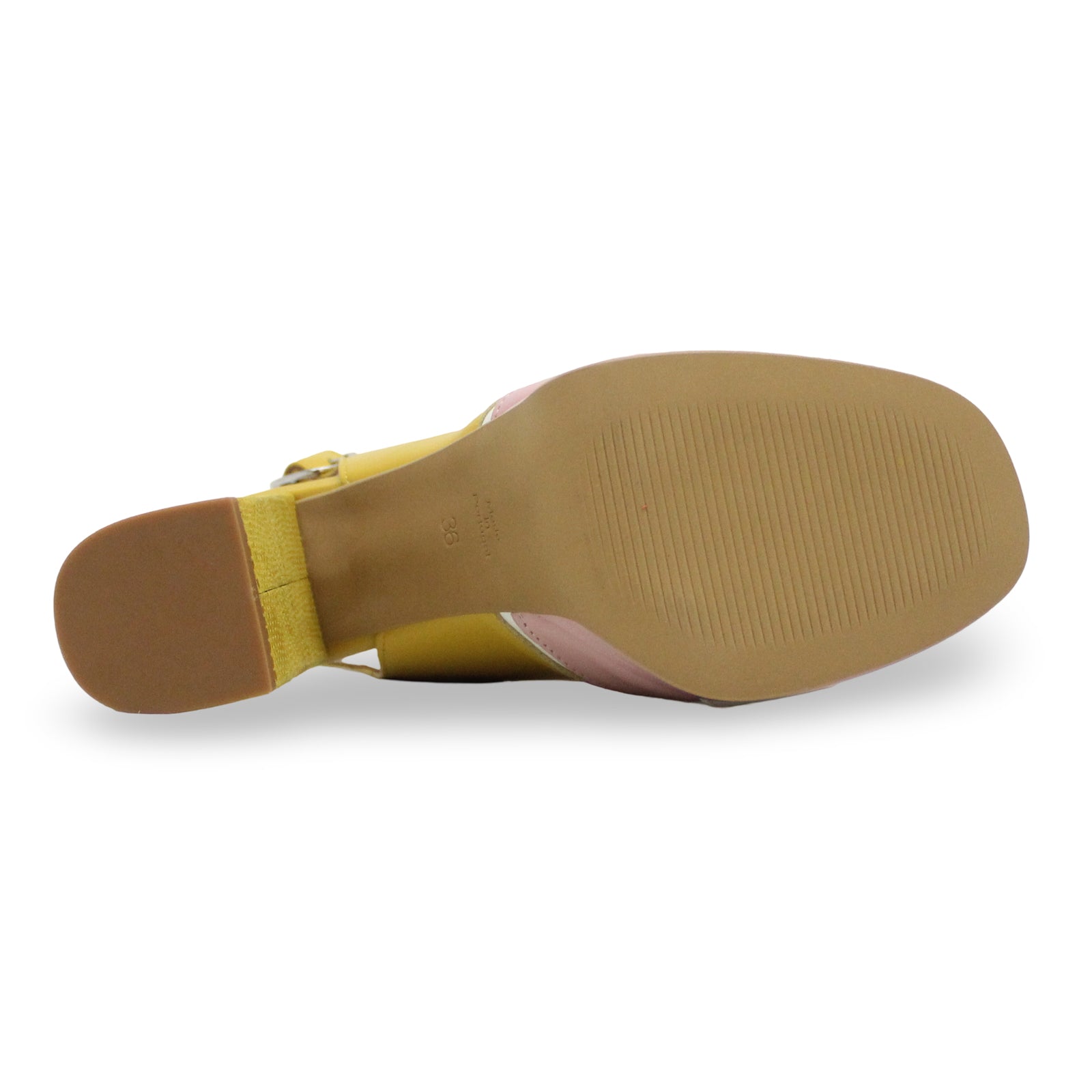 Fly London EVAH243FLY Nappalak Leather Womens Sandals#color_pale pink white yellow