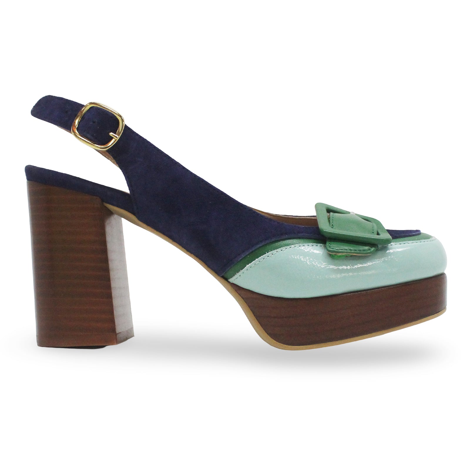 Fly London EVAH243FLY Nappalak Leather Womens Sandals#color_skyblue emerald blue