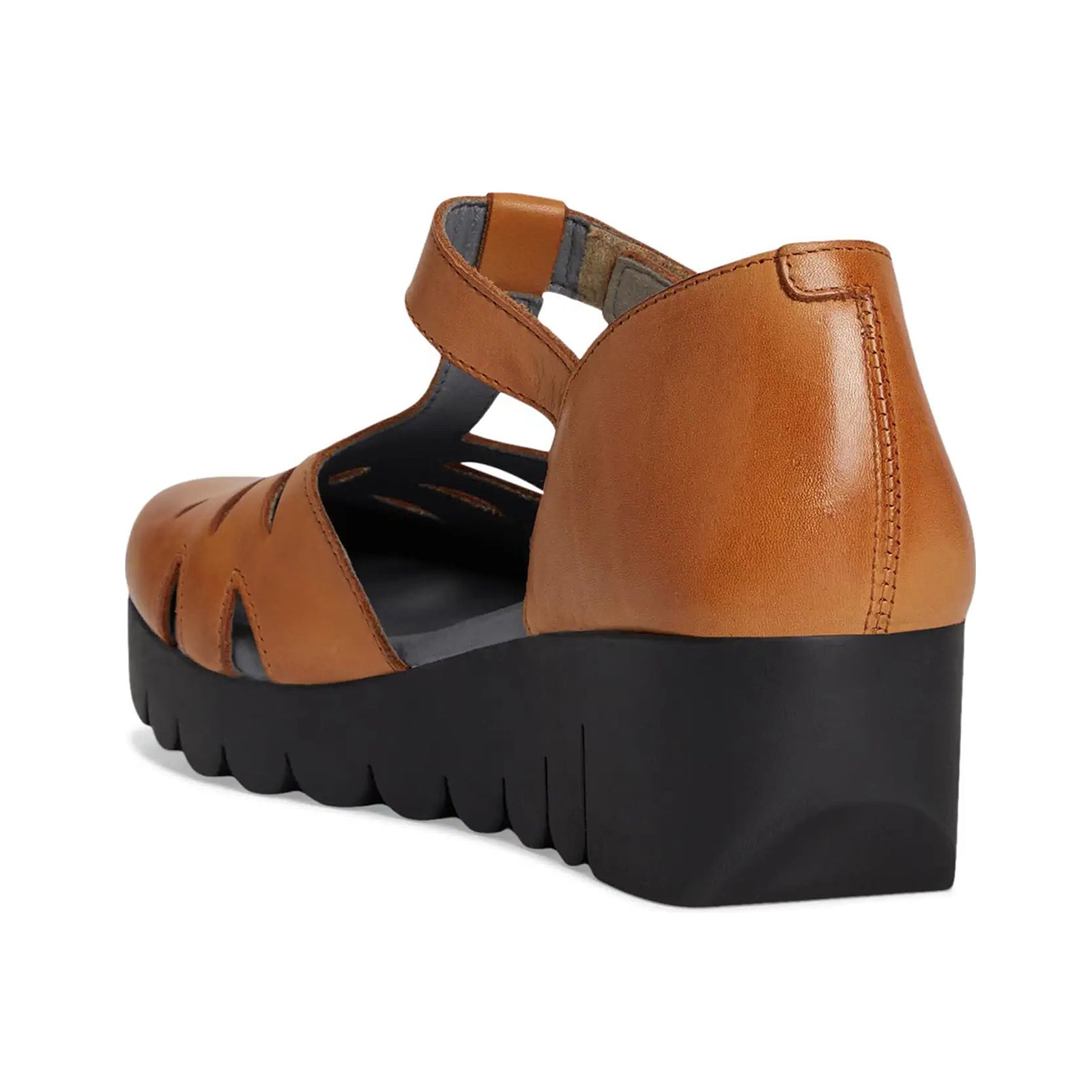 Fly London VELT224FLY Burn Leather Womens Sandals#color_taupe