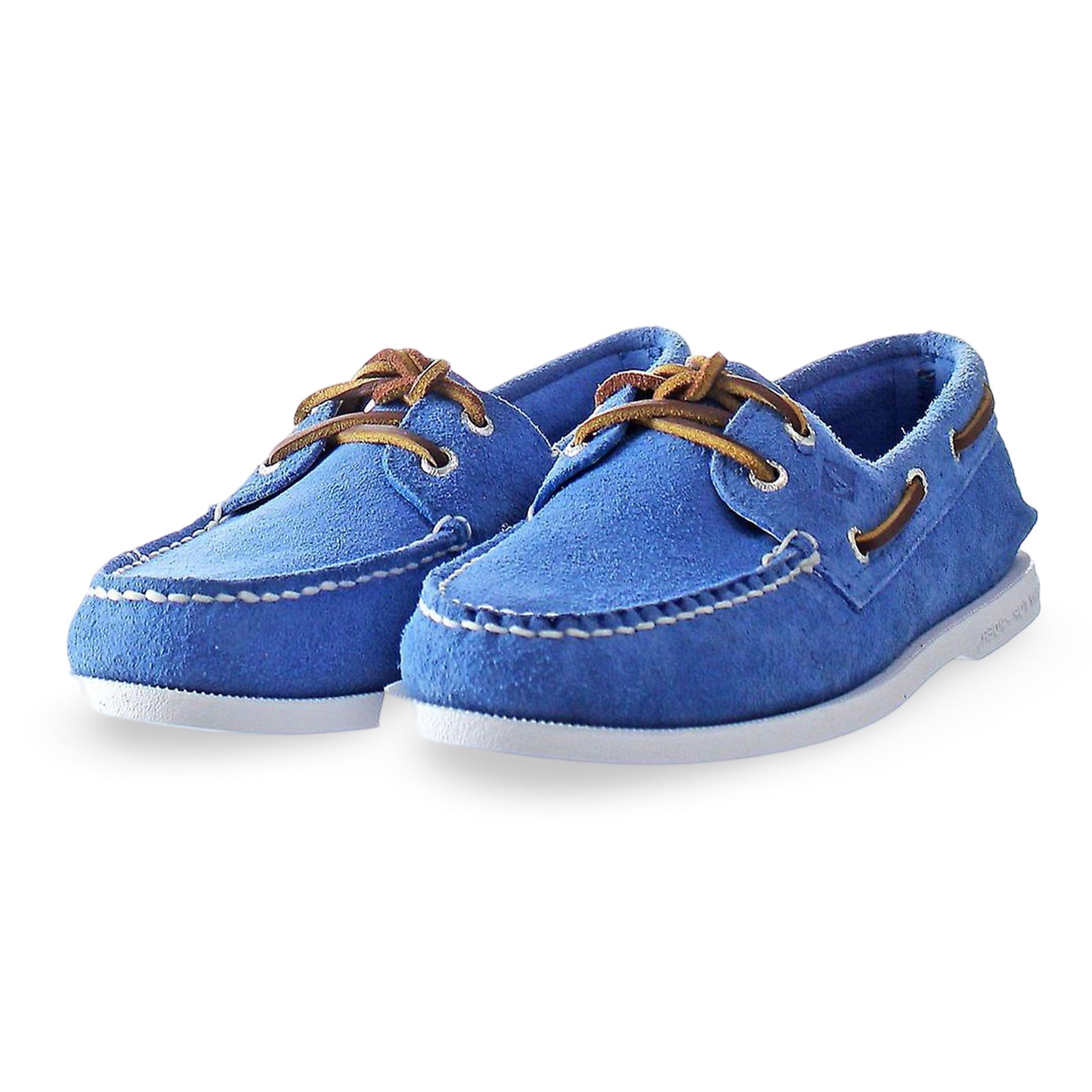 Sperry Authentic Original 2-Eye Suede Mens Shoes#color_blue