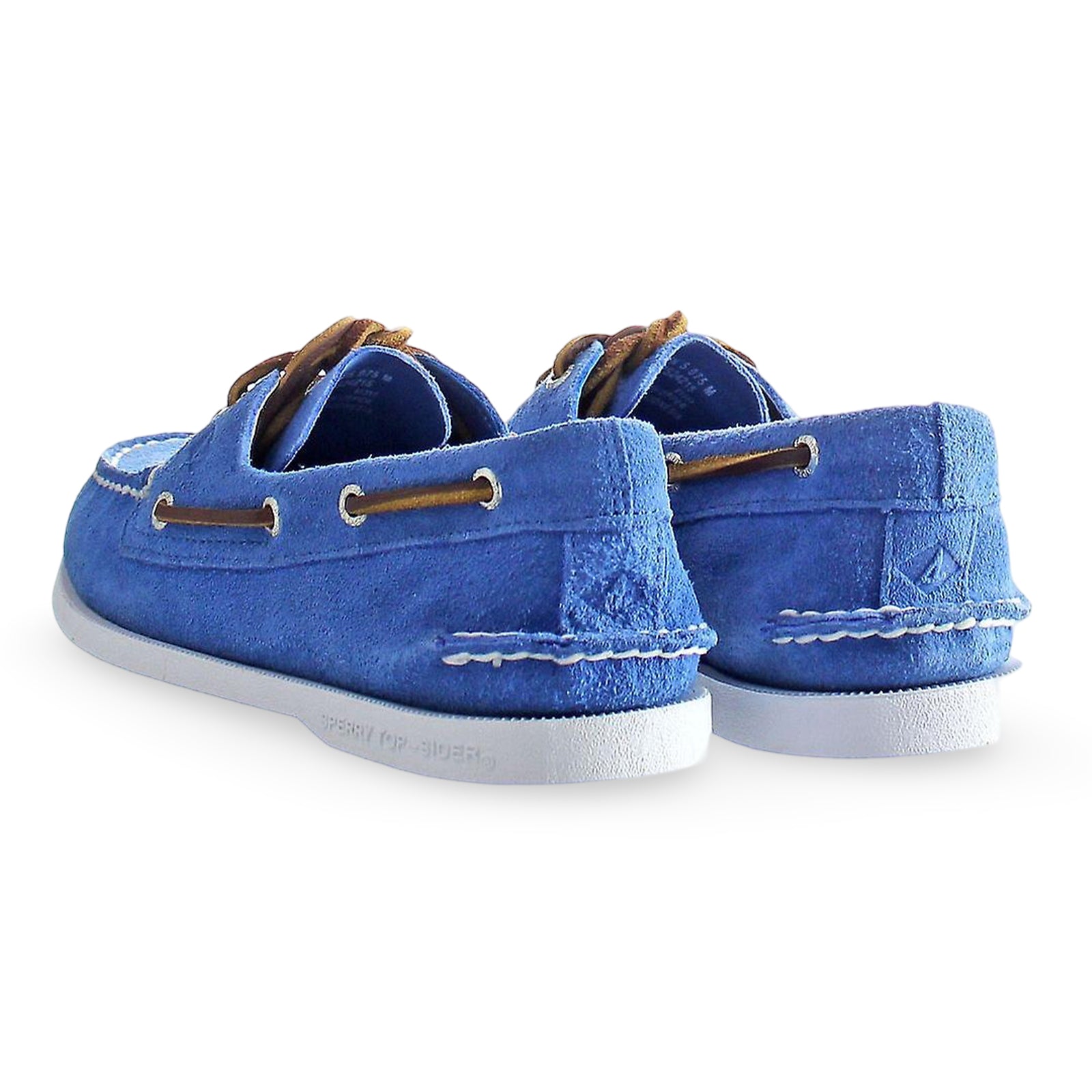 Sperry Authentic Original 2-Eye Suede Mens Shoes#color_blue