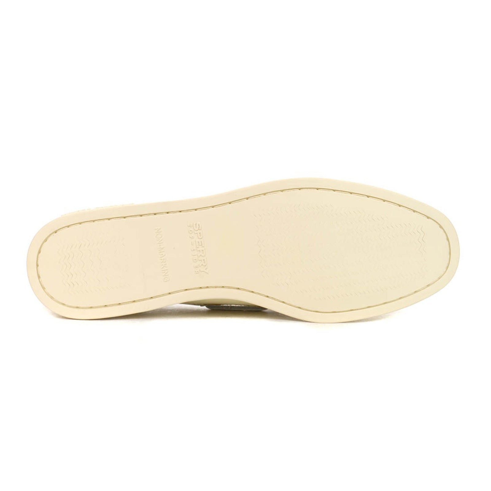 Sperry Authentic Original 2-Eye Pin Perf Full Grain Leather Womens Shoes#color_white