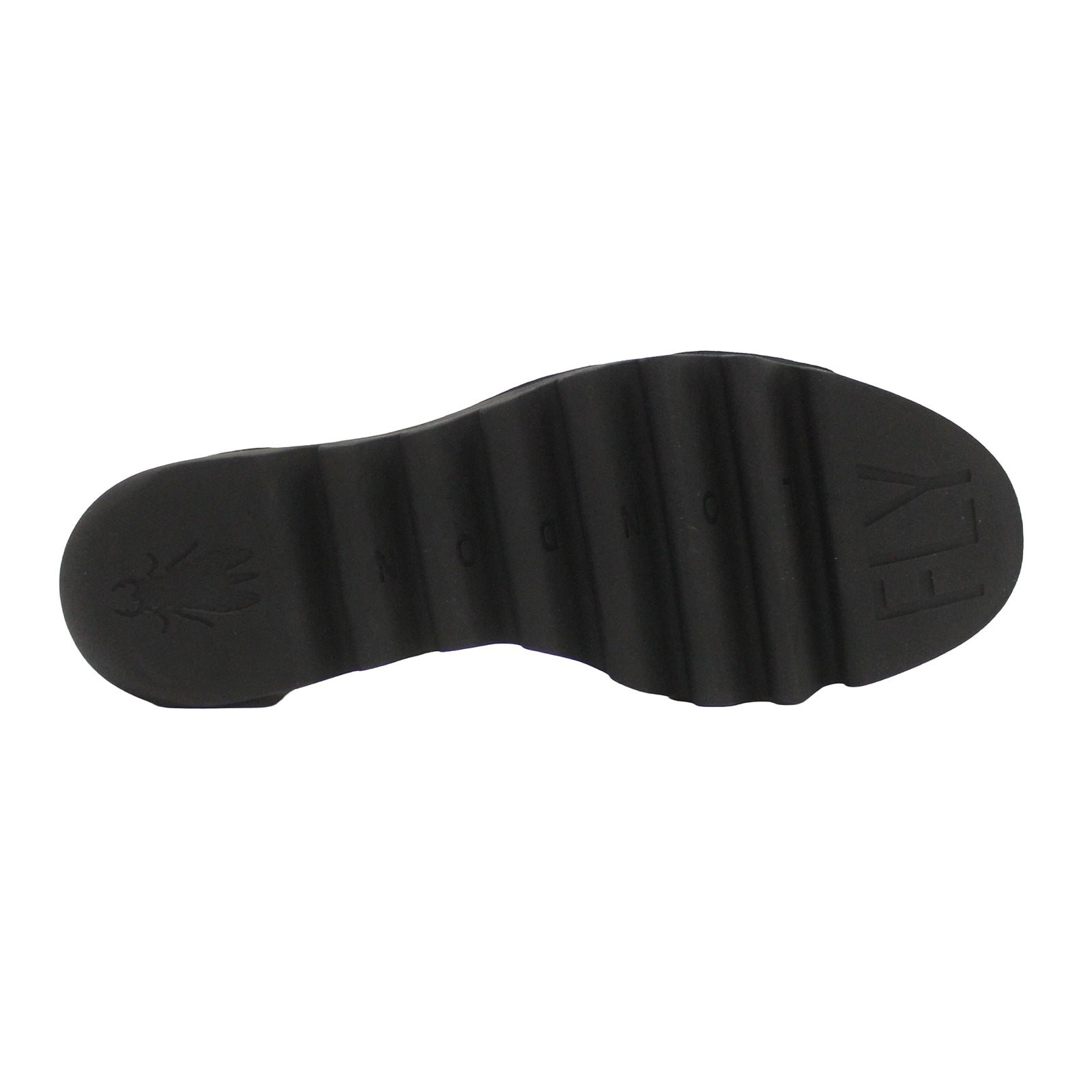 Fly London BONO290FLY Mousse Leather Womens Sandals#color_black