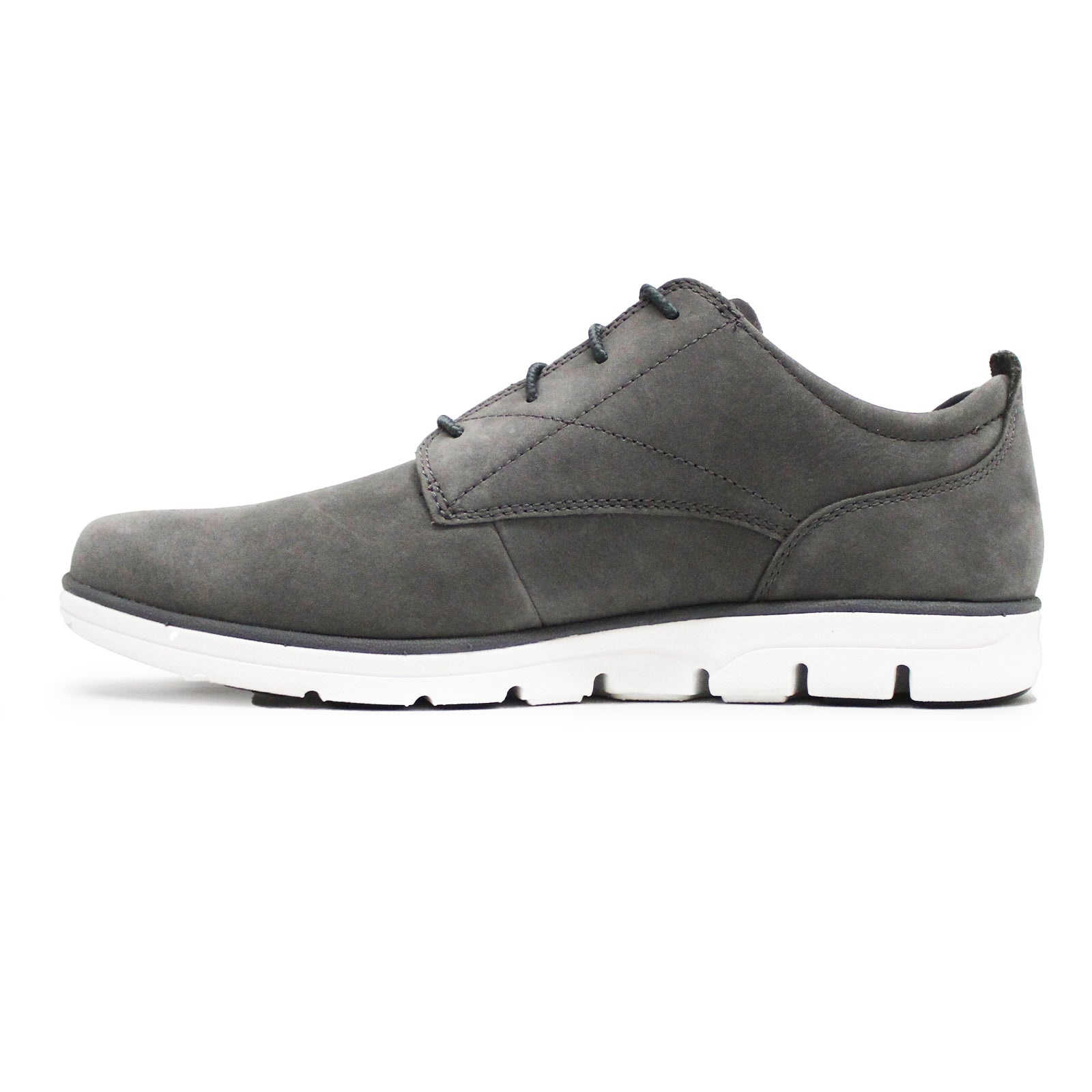 Timberland Bradstreet Low Lace Leather Mens Trainers#color_castlerock