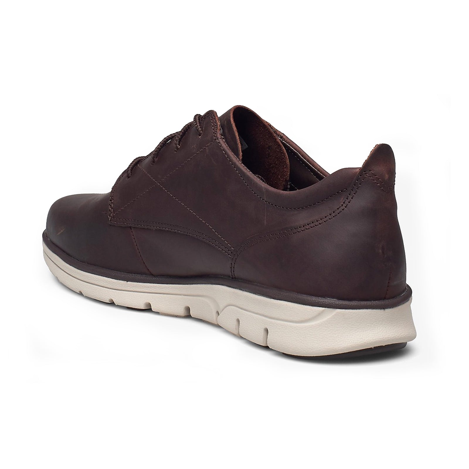 Timberland Bradstreet Low Lace Leather Mens Trainers#color_soil