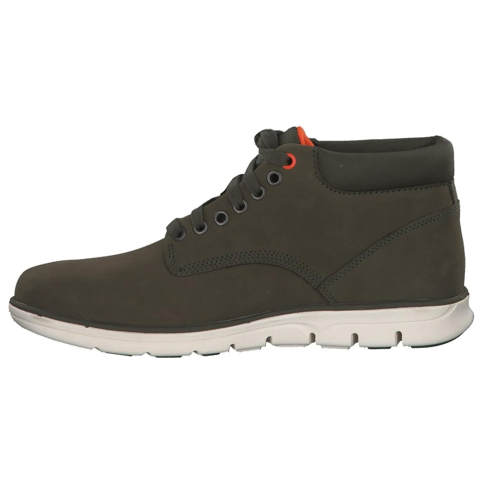 Timberland Bradstreet Mid Lace Leather Mens Trainers#color_leaf green