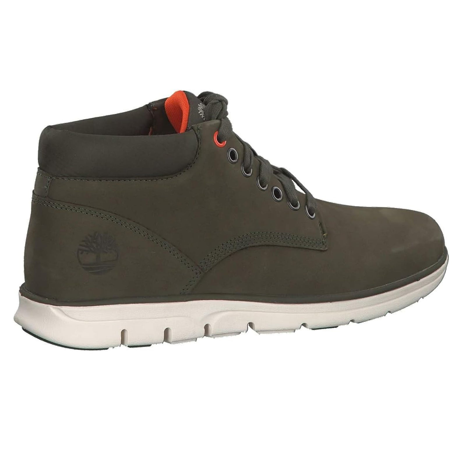 Timberland Bradstreet Mid Lace Leather Mens Trainers#color_leaf green