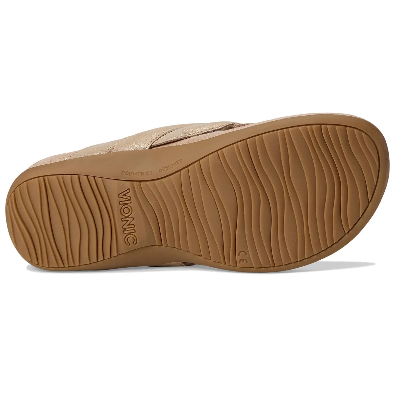 Vionic Bella Braid Leather Womens Sandals#color_gold
