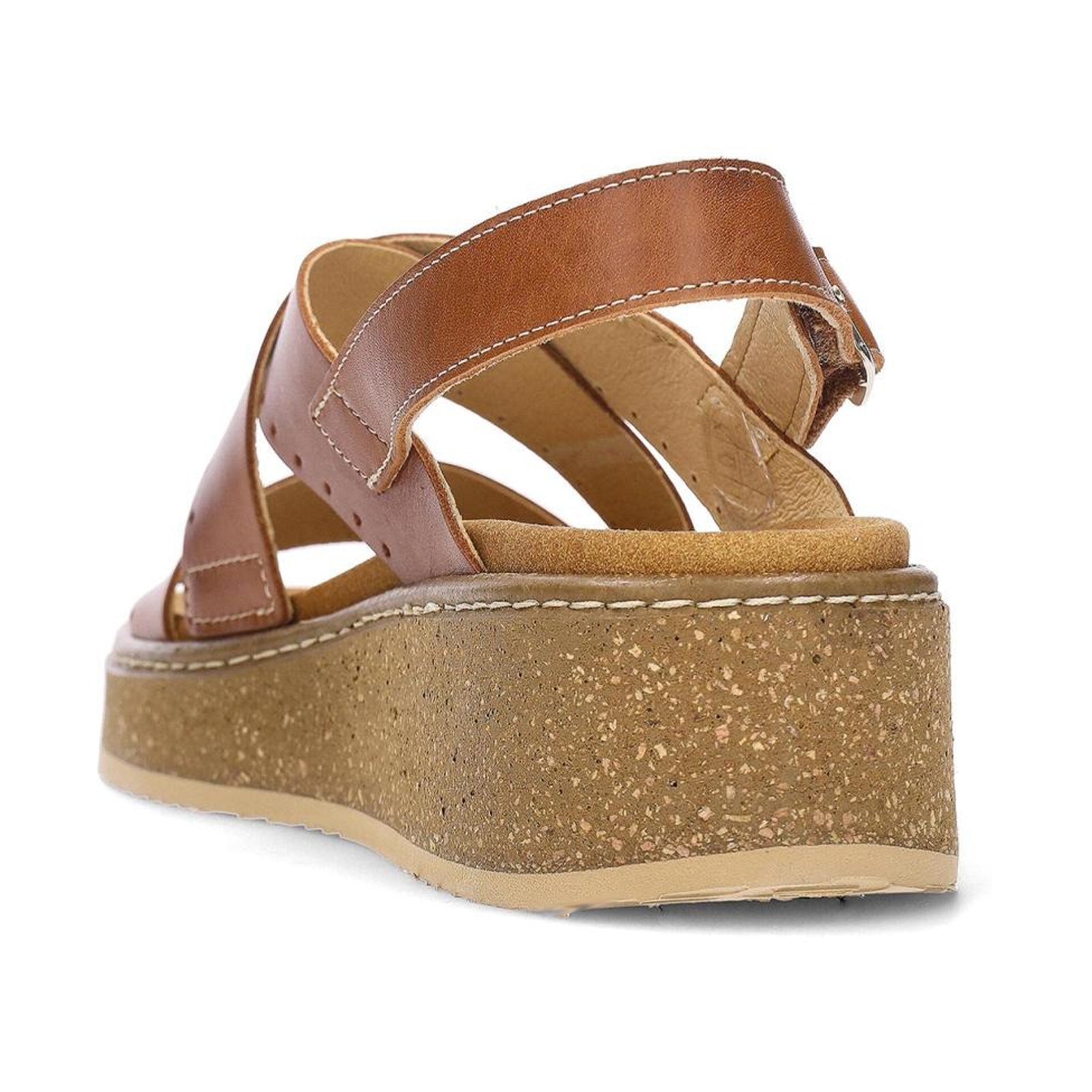 Pikolinos Alzira W9D Leather Womens Sandals#color_brandy