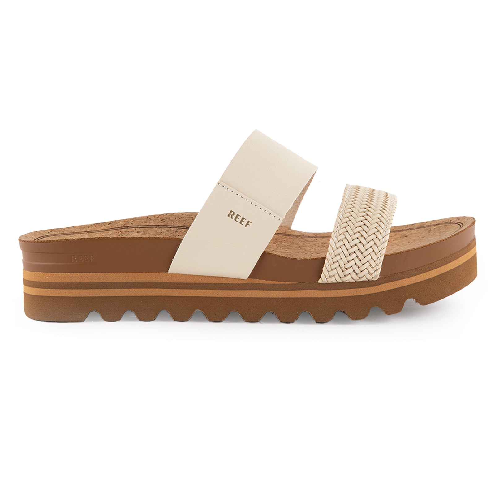 Reef Cushion Vista Hi Vegan Leather Womens Sandals#color_vintage