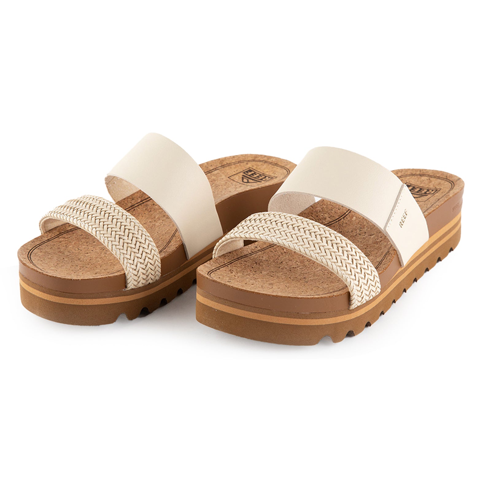 Reef Cushion Vista Hi Vegan Leather Womens Sandals#color_vintage