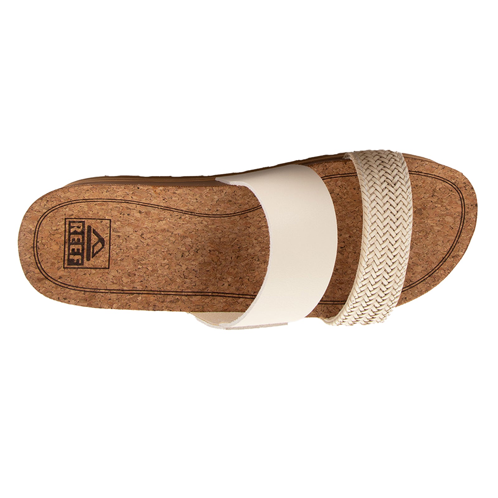 Reef Cushion Vista Hi Vegan Leather Womens Sandals#color_vintage
