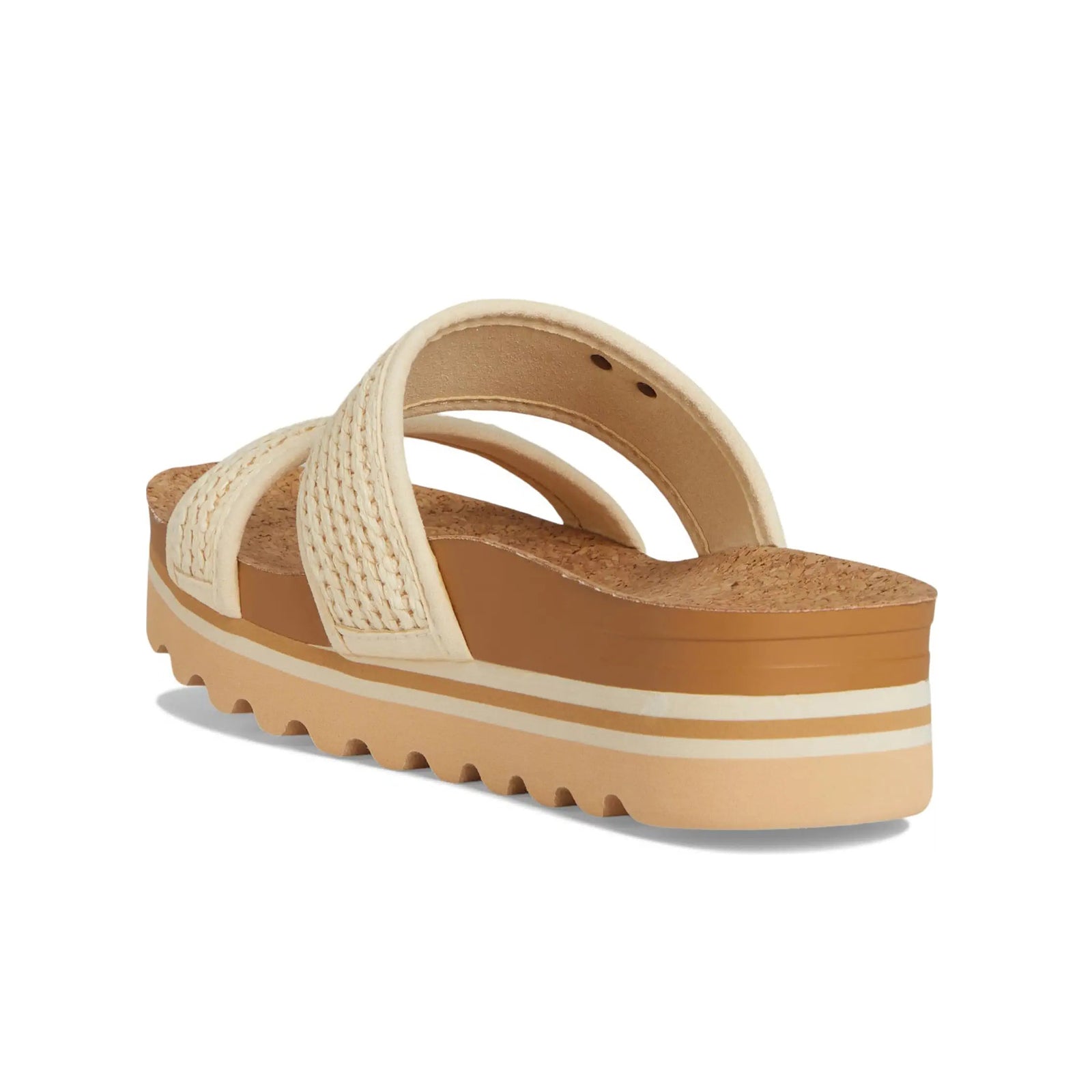 Reef Cushion Vista Hi Vegan Leather Womens Sandals#color_vintage raffia