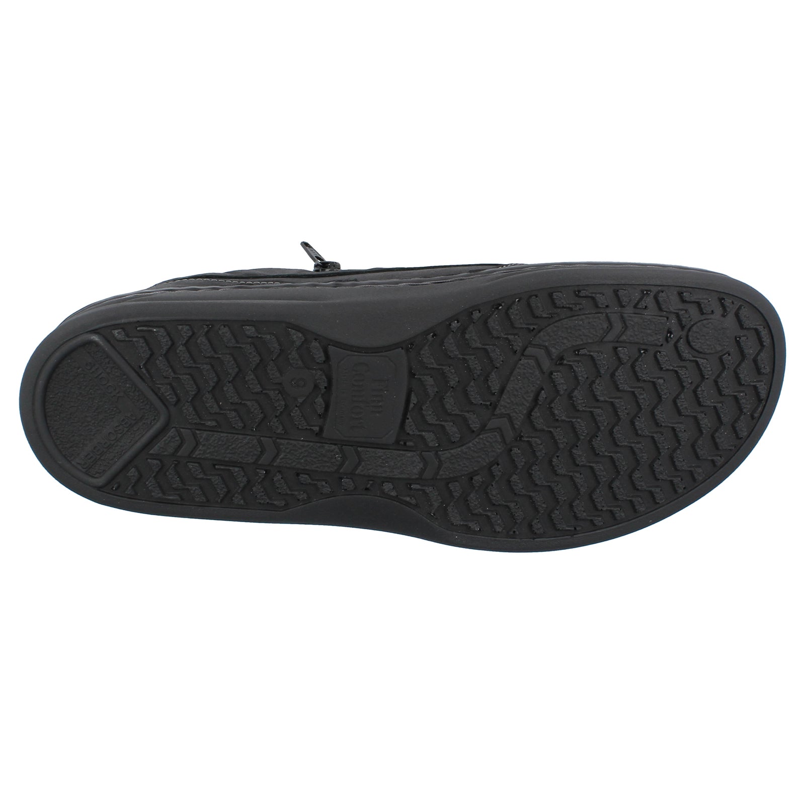 Finn Comfort Falkland Leather Mens Shoes#color_black