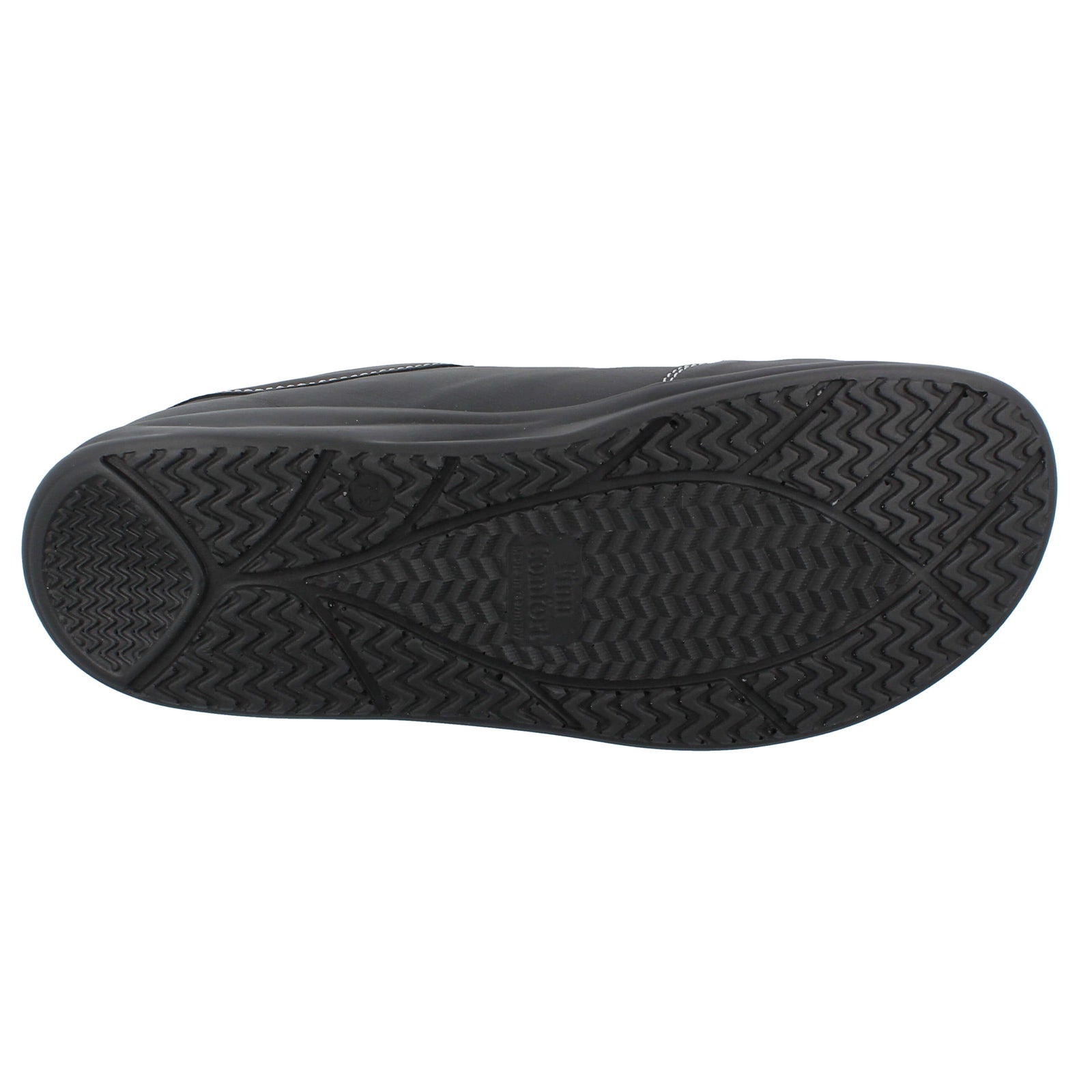 Finn Comfort Huelva Leather Mens Shoes#color_black