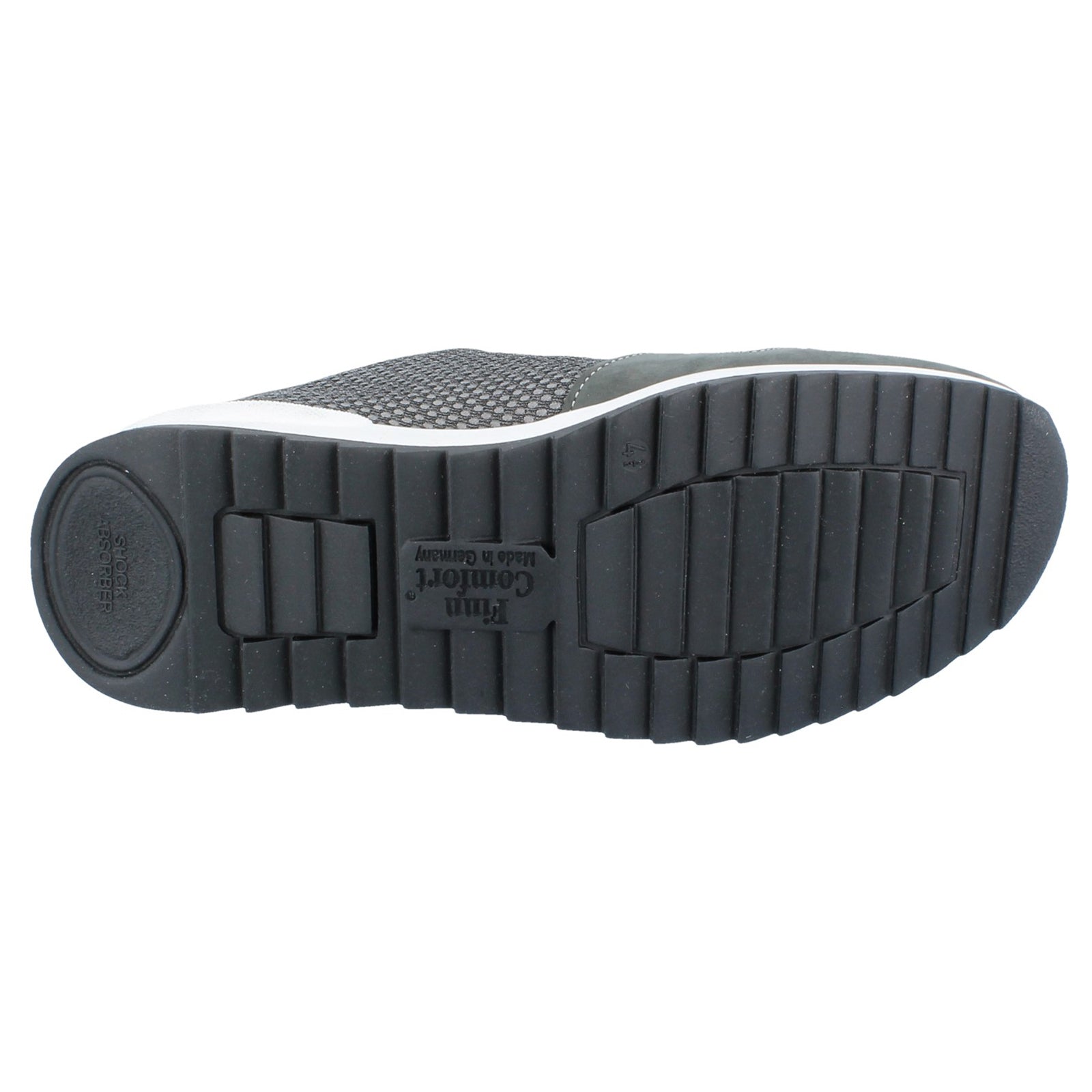Finn Comfort Sidonia Nubuck Textile Womens Shoes#color_street
