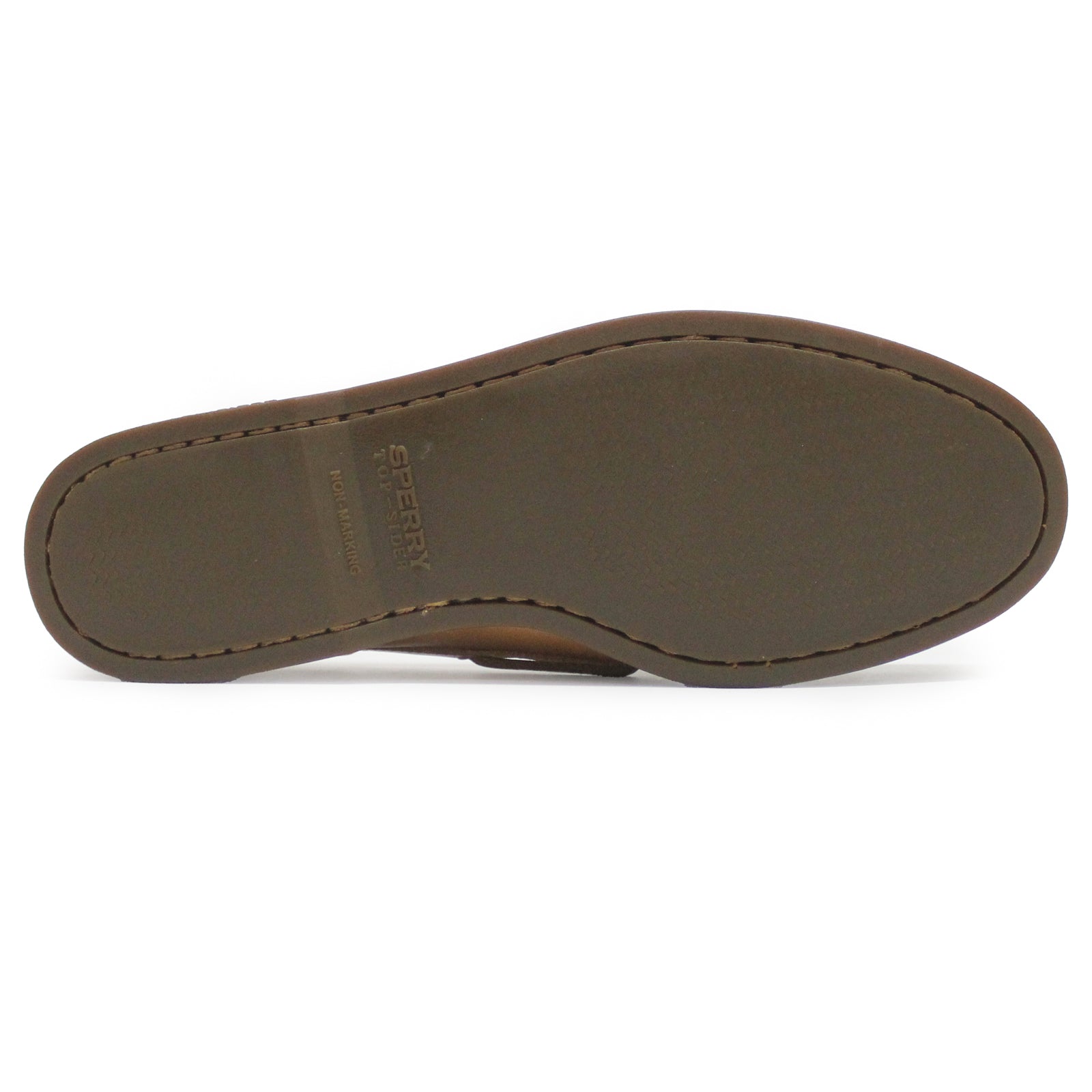 Sperry Authentic Original 2-Eye Full Grain Leather Mens Shoes#color_royal brown marron royal