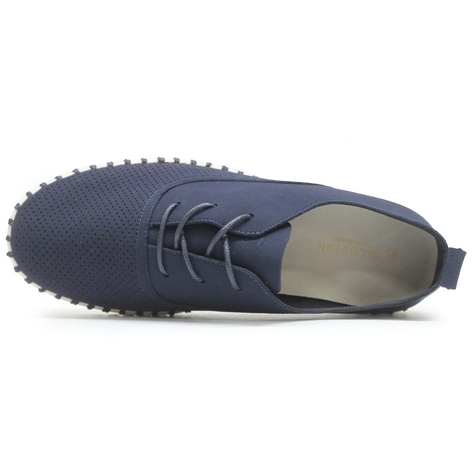 Ilse Jacobsen Tulip 145 Nylon Polyurethane Mens Shoes#color_dark indigo pearled ivory