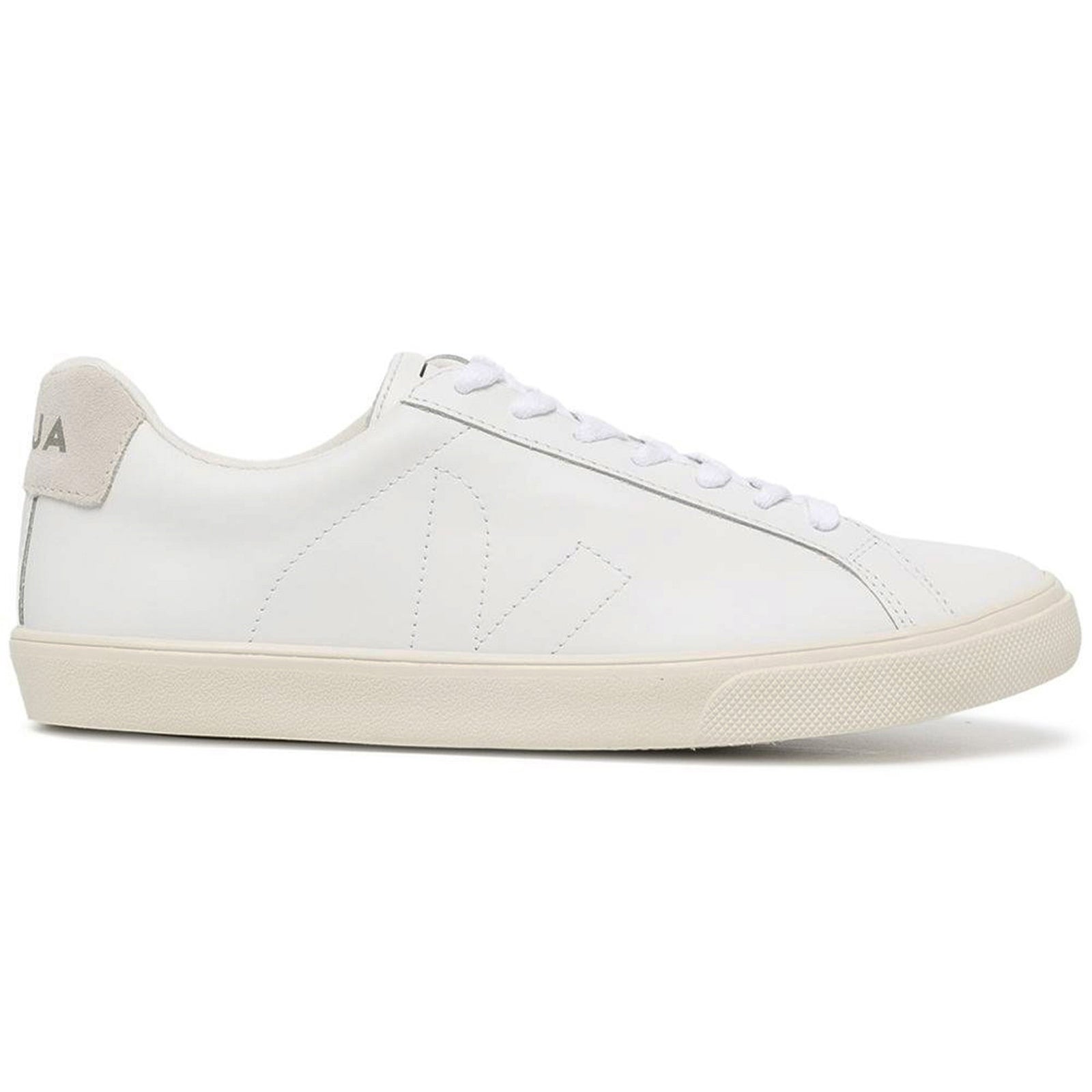 Veja Esplar Leather Womens Trainers#color_white