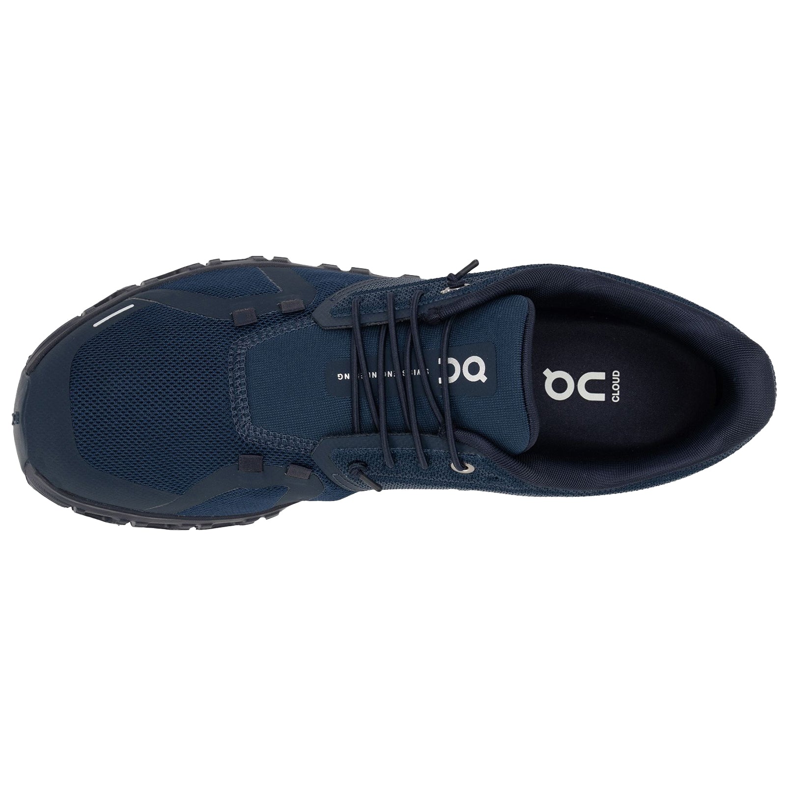 On Cloud 6 Polyester Mens Trainers#color_midnight ink