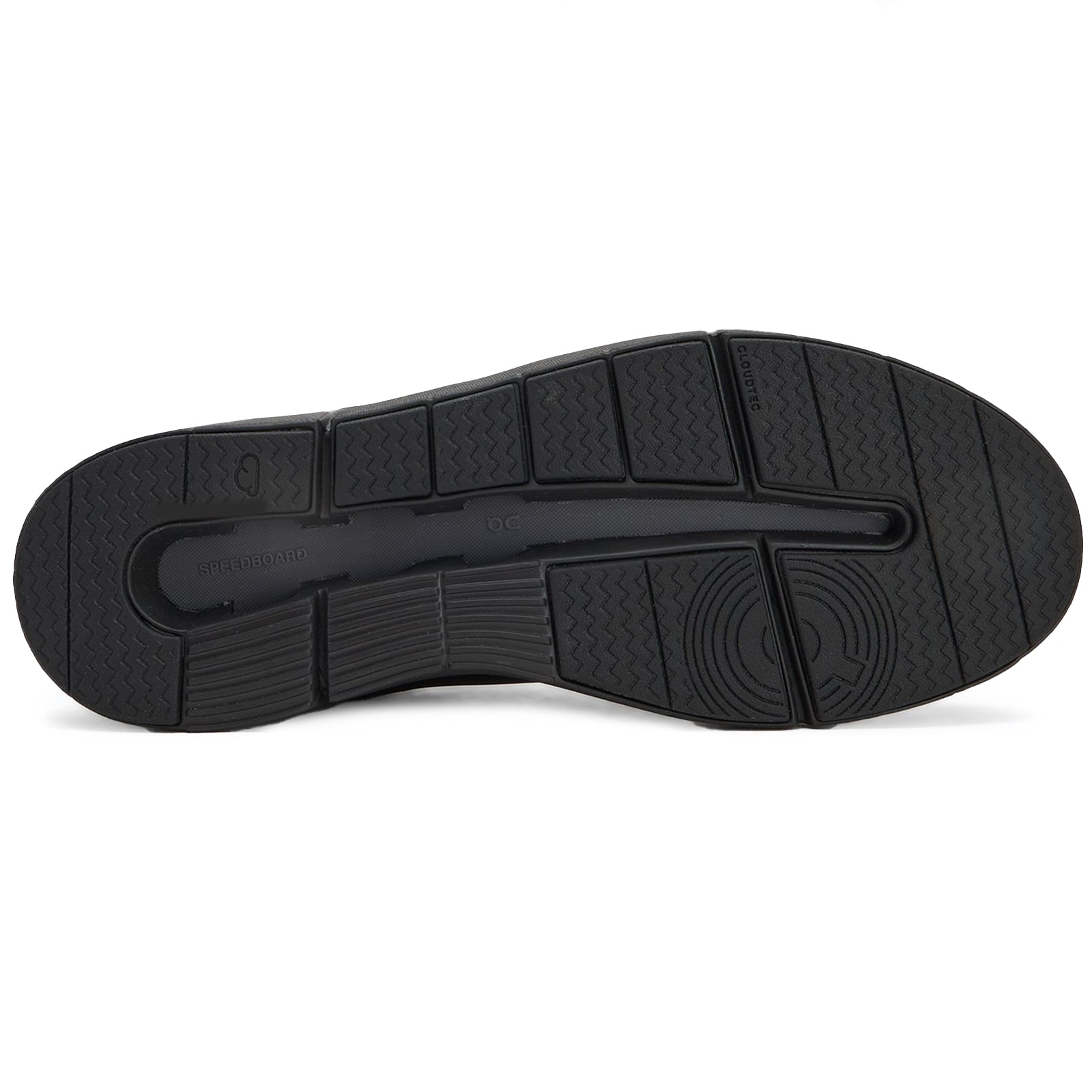 On The Roger Advantage Polyurethane Womens Trainers#color_all black