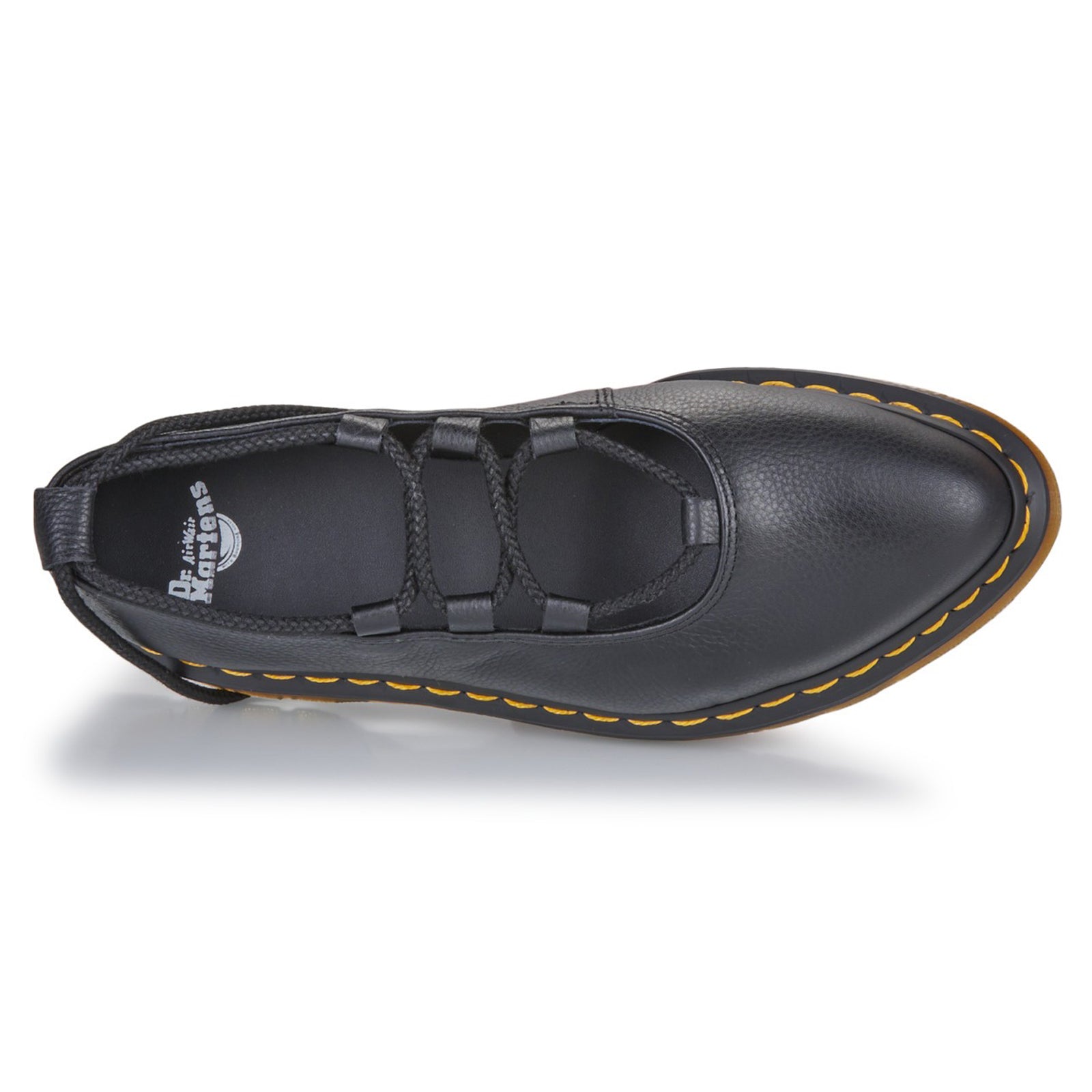 Dr. Martens Elphie II Leather Womens Shoes#color_black