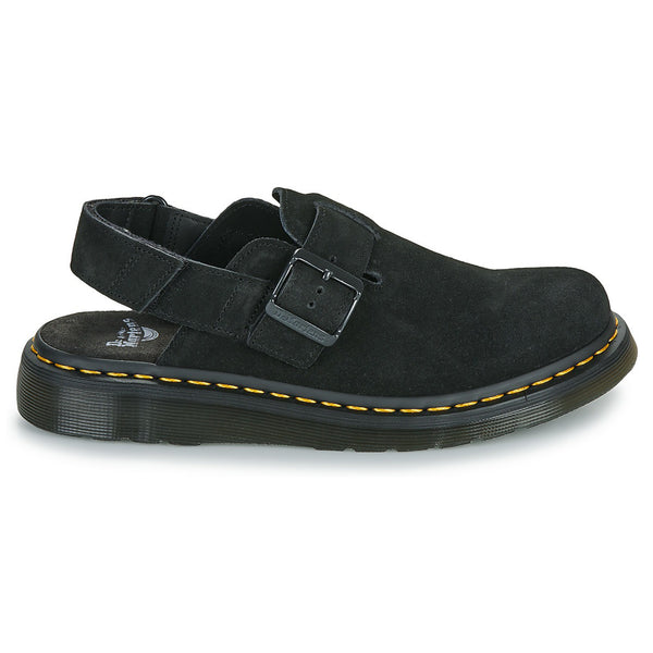 Dr.Martens Jorge II 黒白30cm ￼ Dr Martens unisex Jorge II mules in black suede | ASOS
