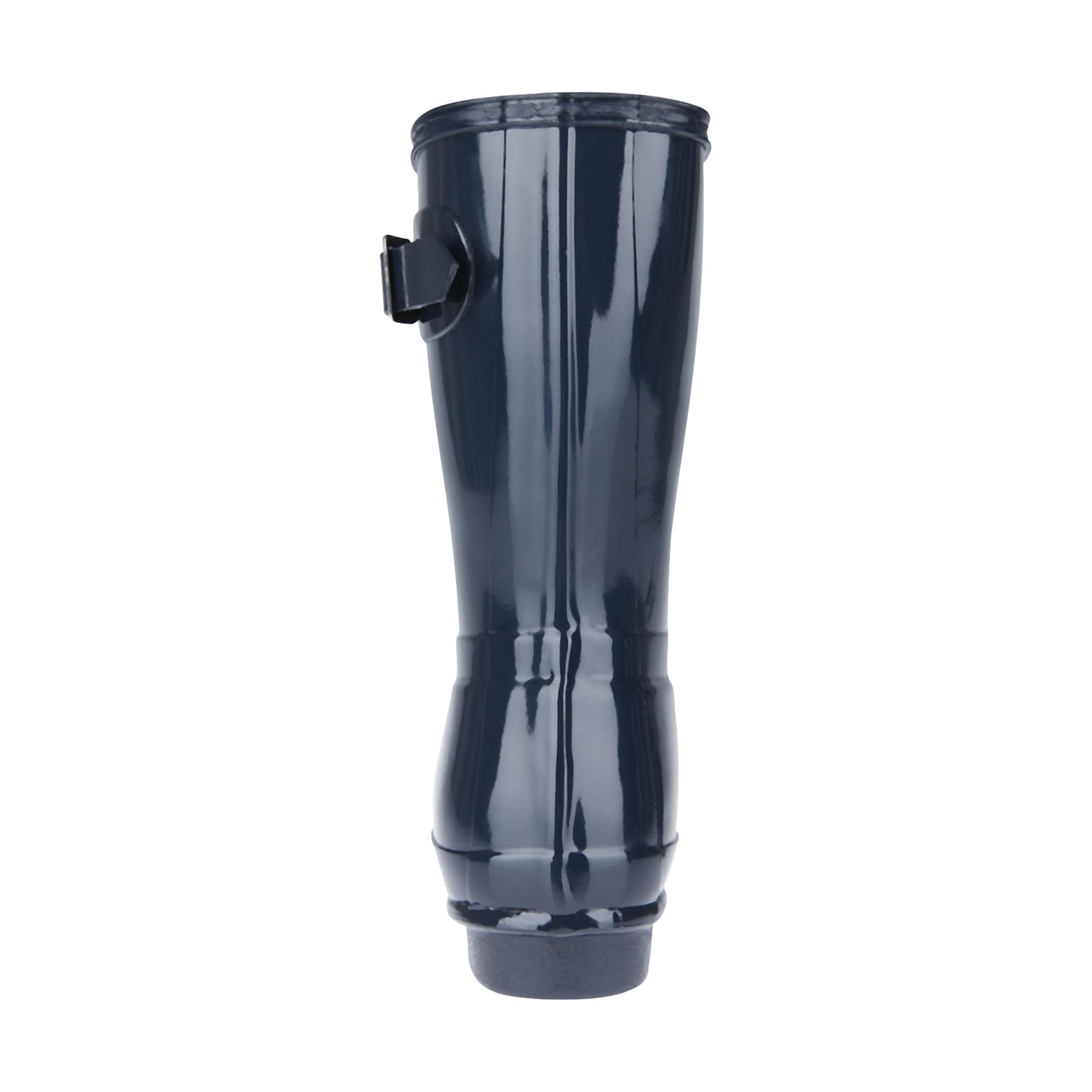 Hunter Original Short Gloss Rubber Womens Boots#color_navy