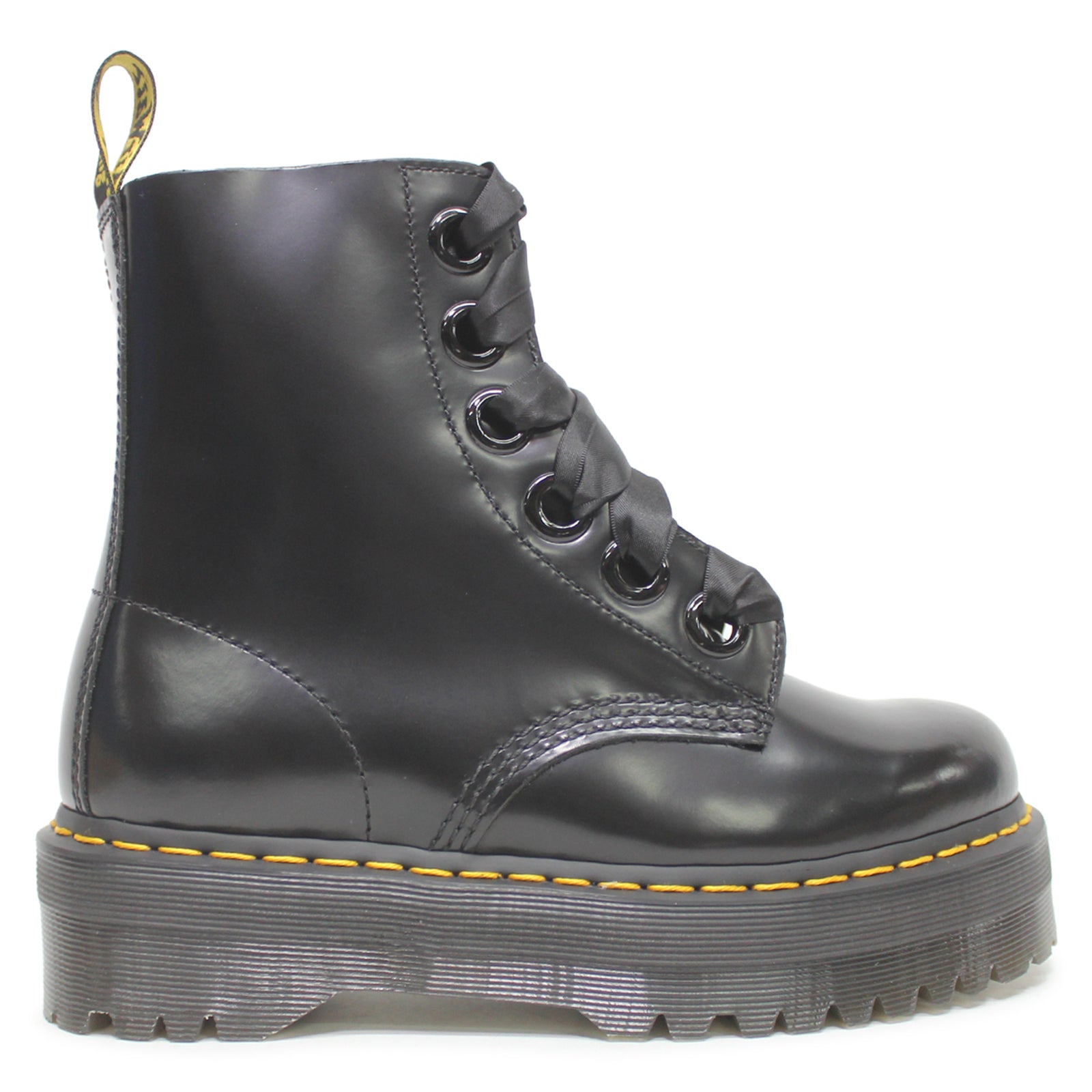 Dr.Martens Molly Buttero Leather Womens Boots#color_black