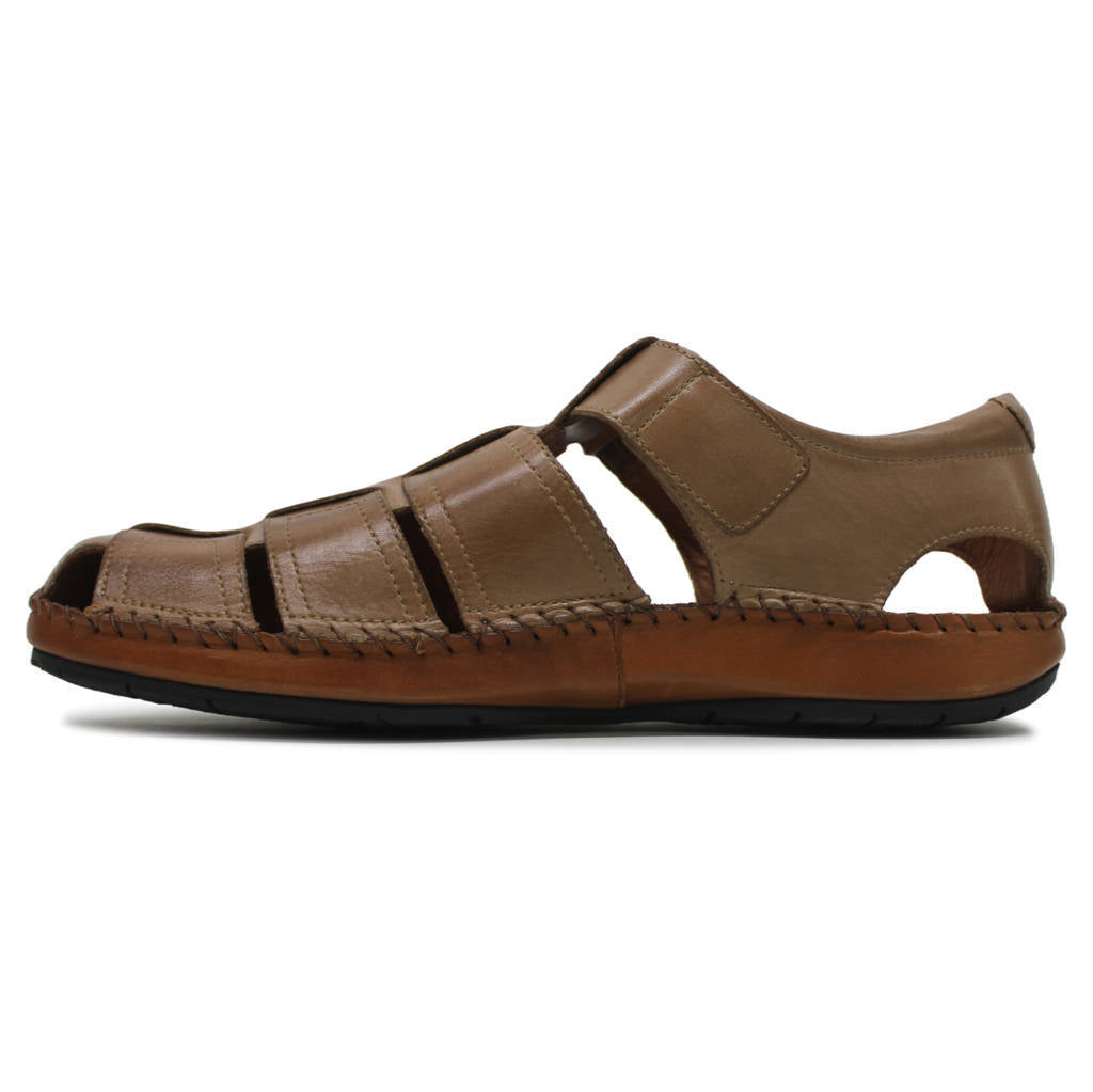 Pikolinos Tarifa 06J-5433 Leather Mens Sandals#color_castor