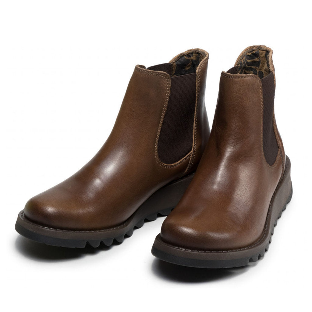 Fly London SALV Rug Leather Womens Boots#color_camel