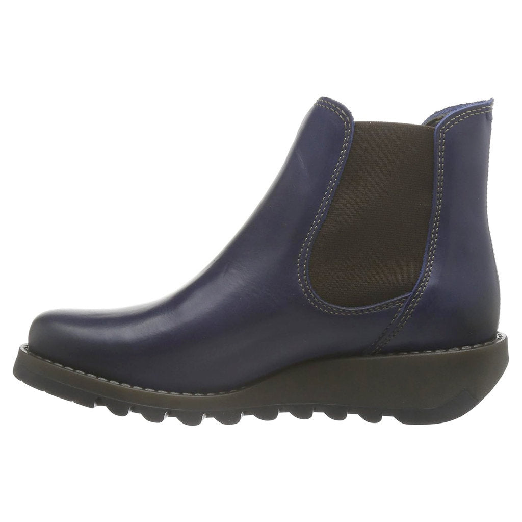 Fly London SALV Rug Leather Womens Boots#color_blue