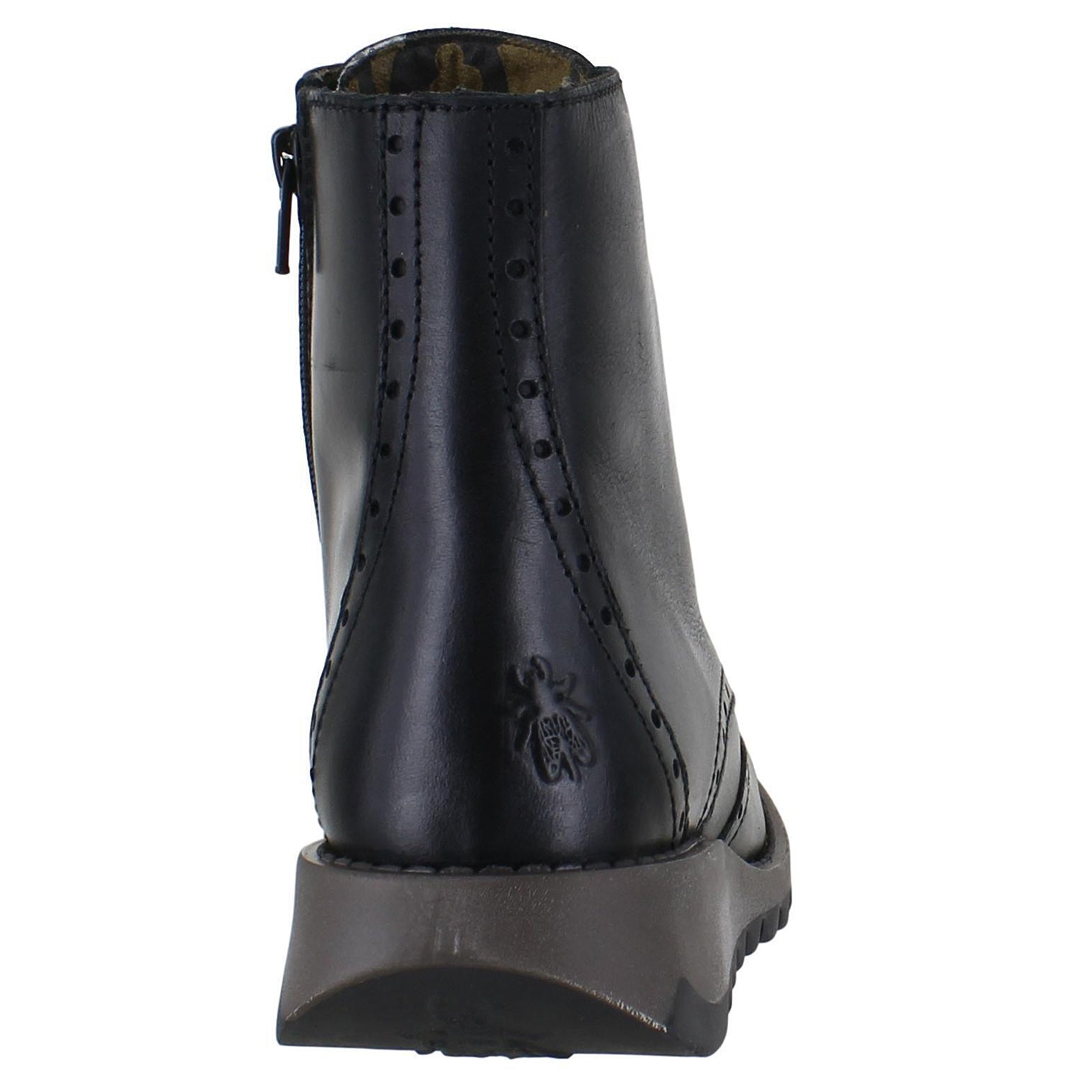 Fly London SARL069FLY Rug Leather Womens Boots#color_black