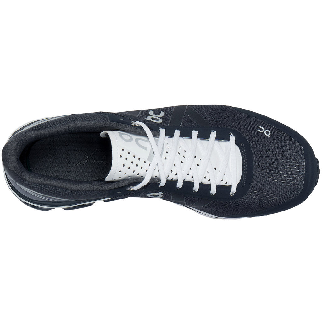 On Cloudflow Mesh Women's Running Shoes#color_black white