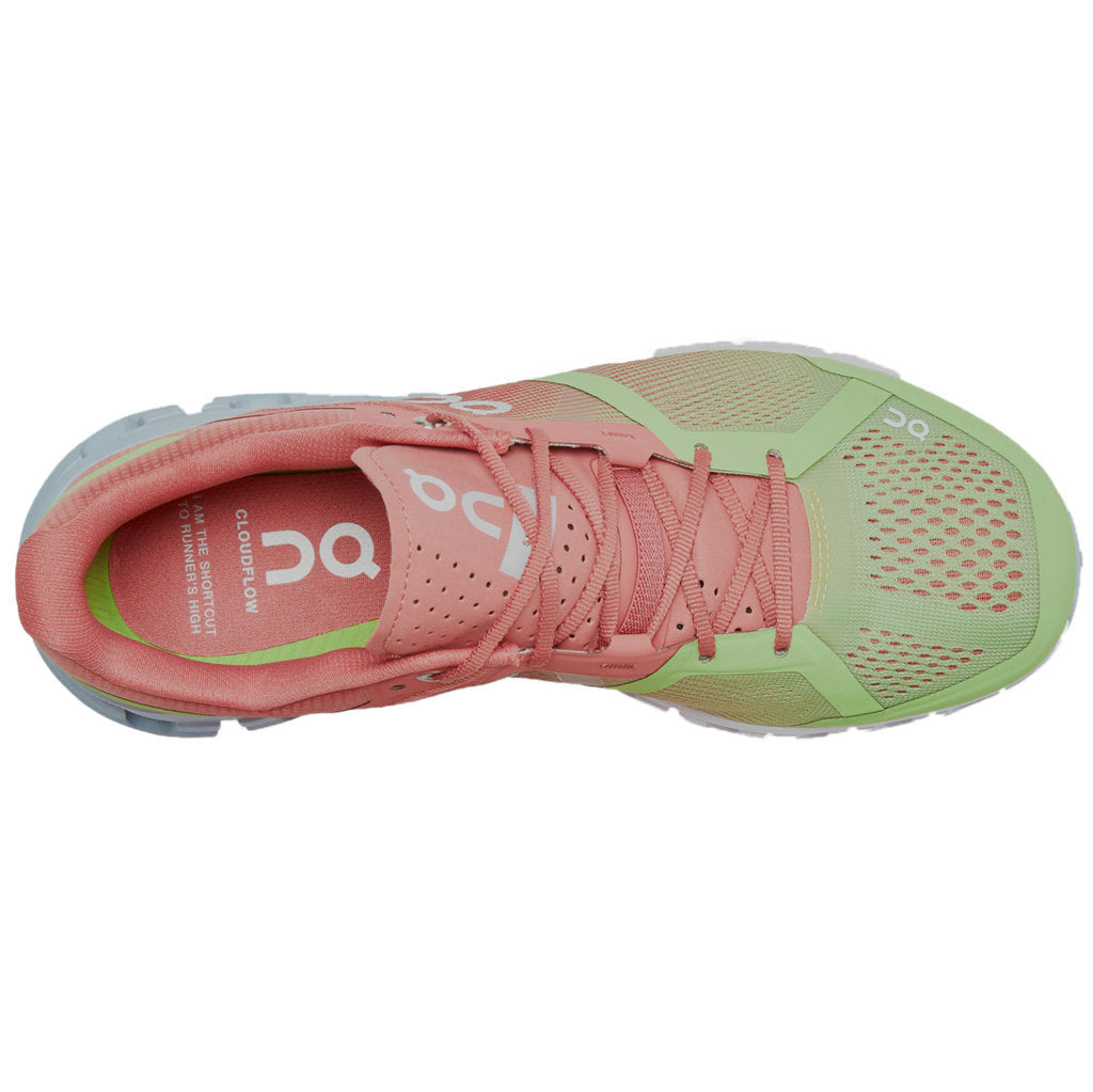 On Running Cloudflow Mesh Women's Low-Top Sneakers#color_guava dustrose