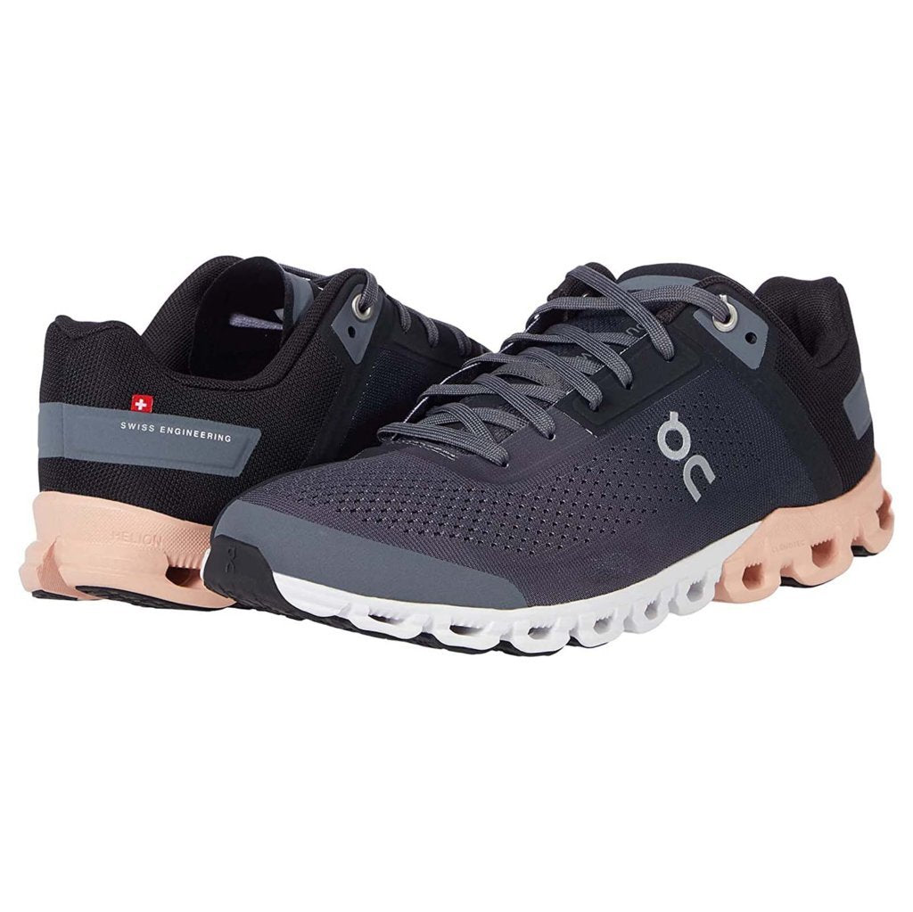 On Cloudflow Mesh Women's Running Shoes#color_rock rose