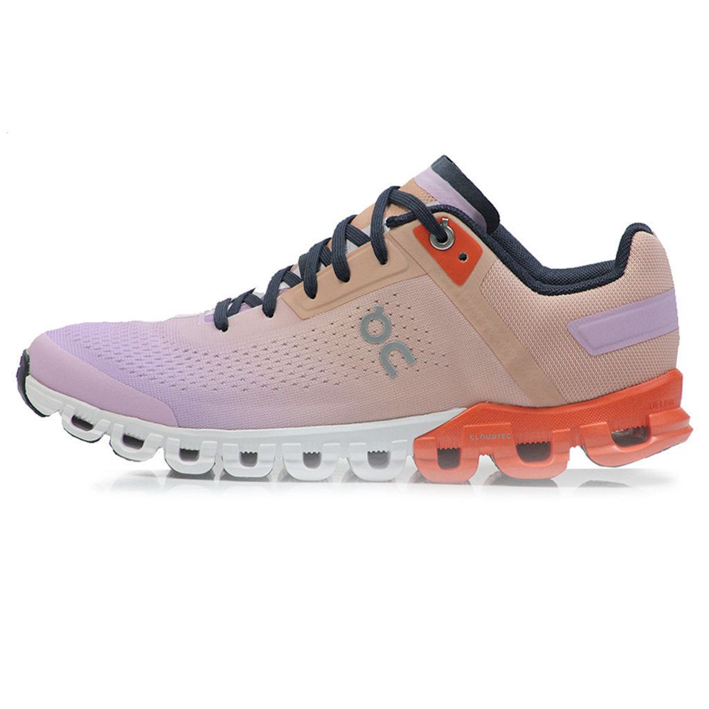 On Running Cloudflow Mesh Women's Low-Top Sneakers#color_rose fiji